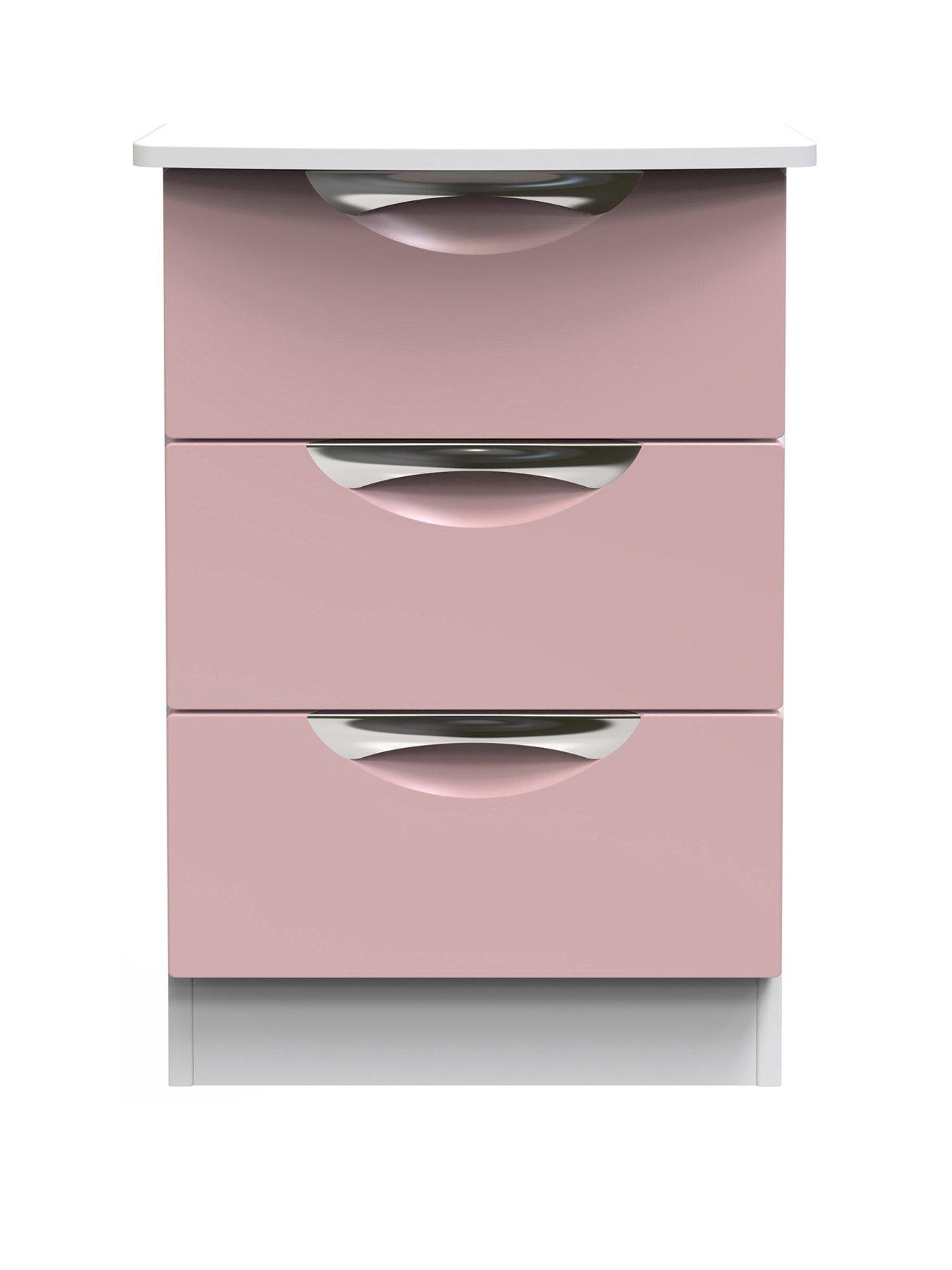 Pink deals filing cabinet