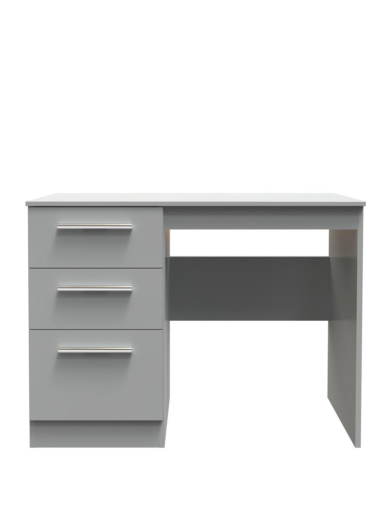 Swift Logan Ready Assembled Dressing Table - Grey