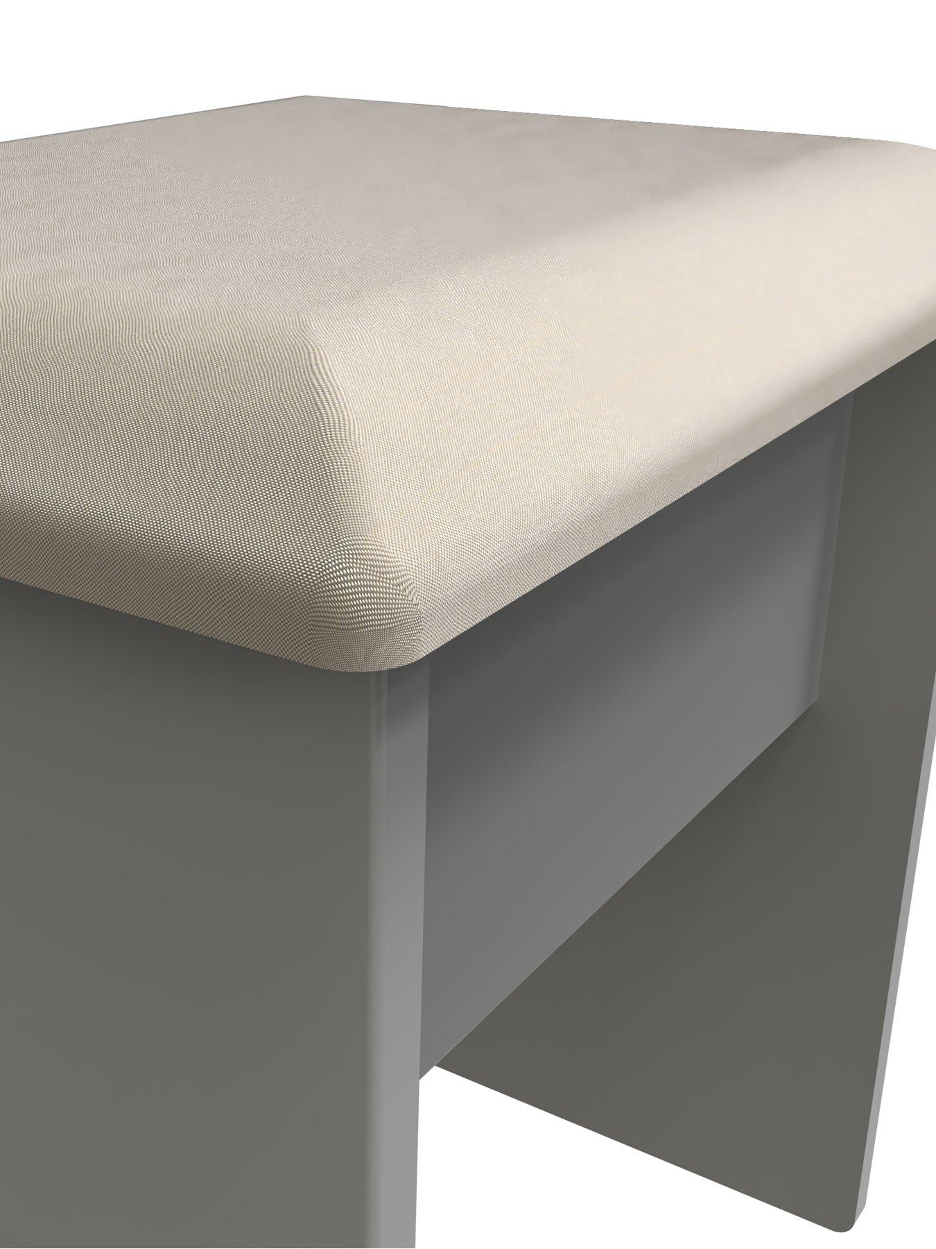 Image 5 of 5 of SWIFT Logan Ready Assembled Stool - Grey