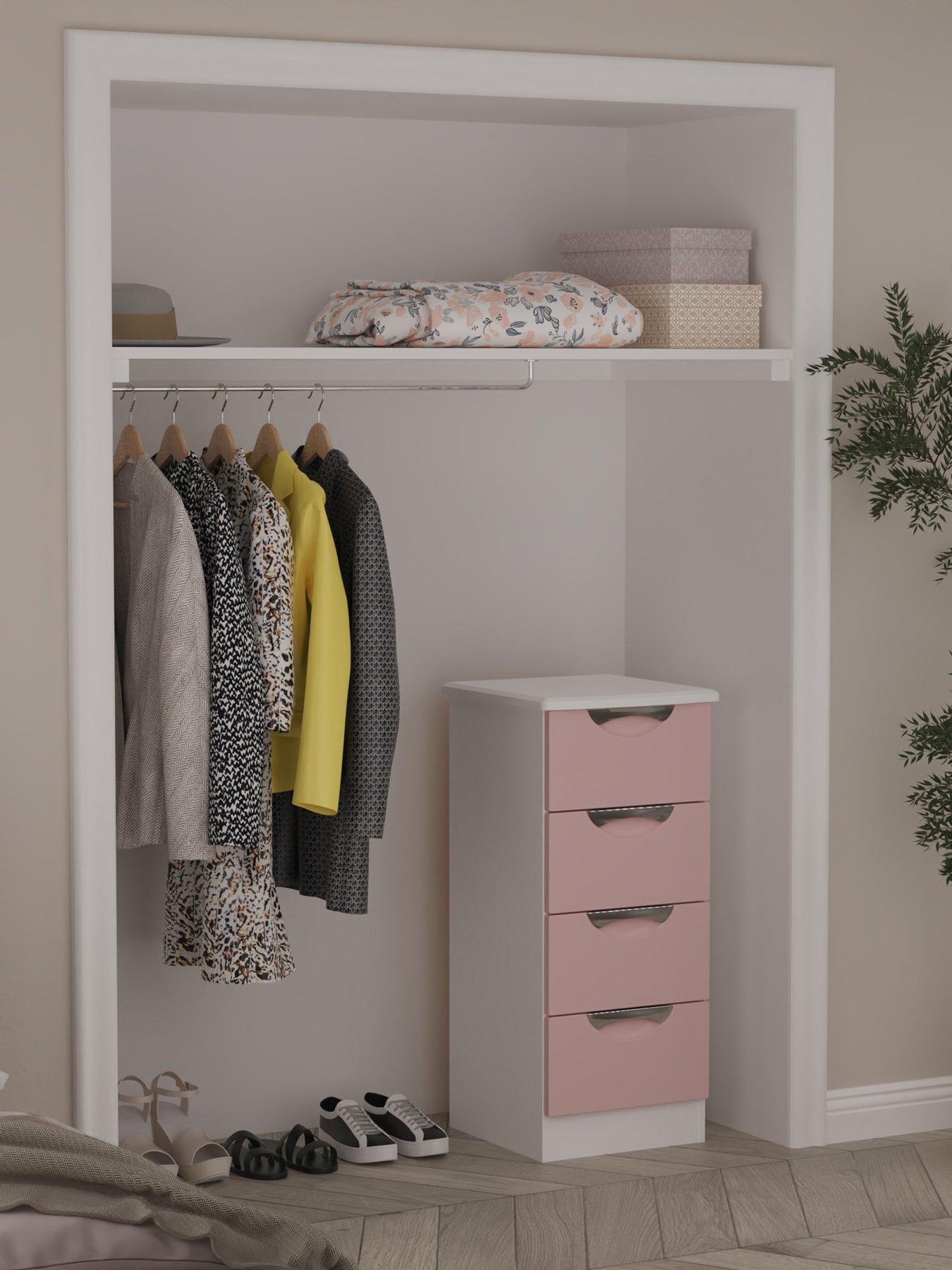 Product photograph of Swift Alva Ready Assembled 4 Drawer Tallboy from very.co.uk