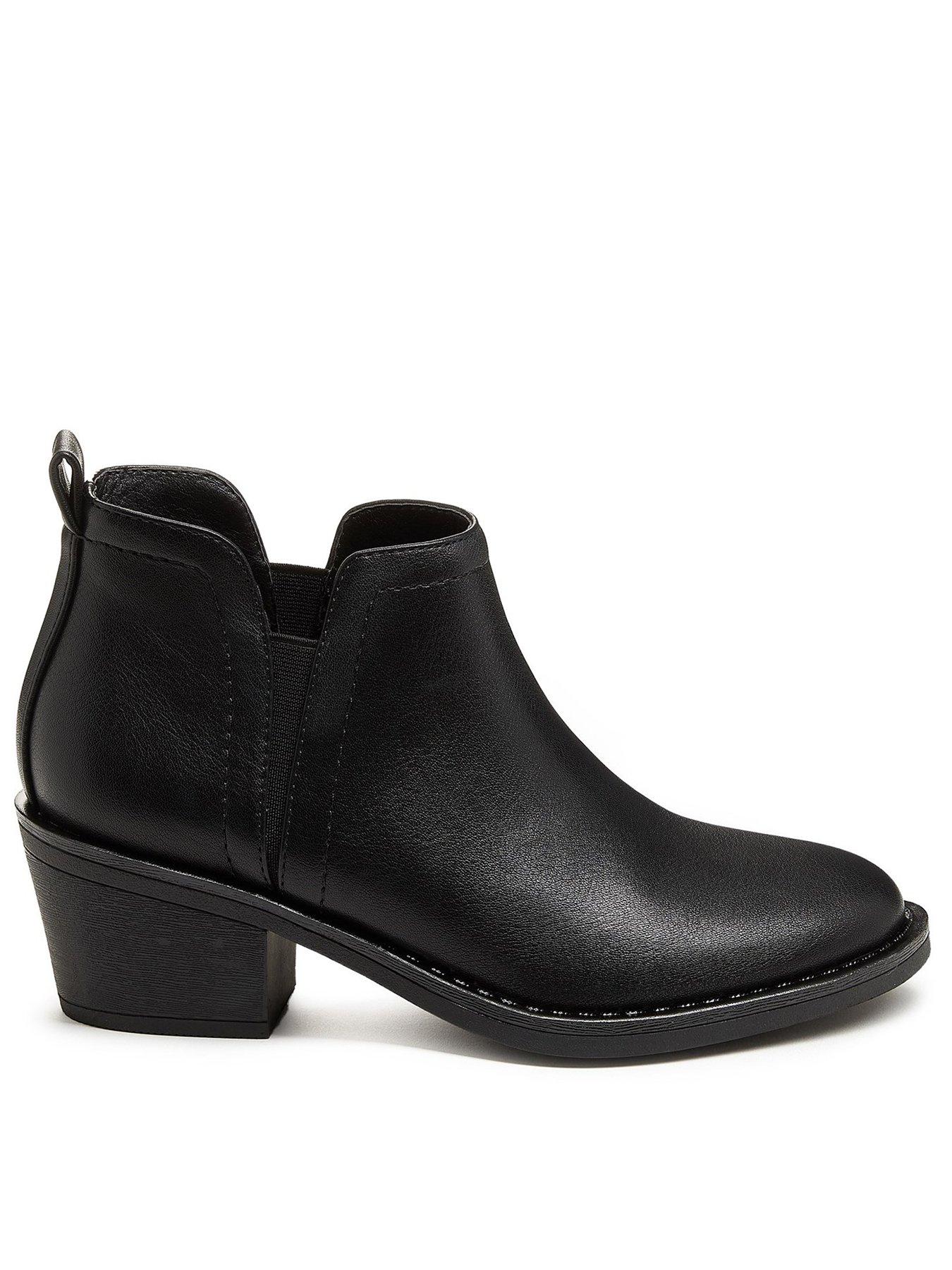 Low front best sale ankle boots