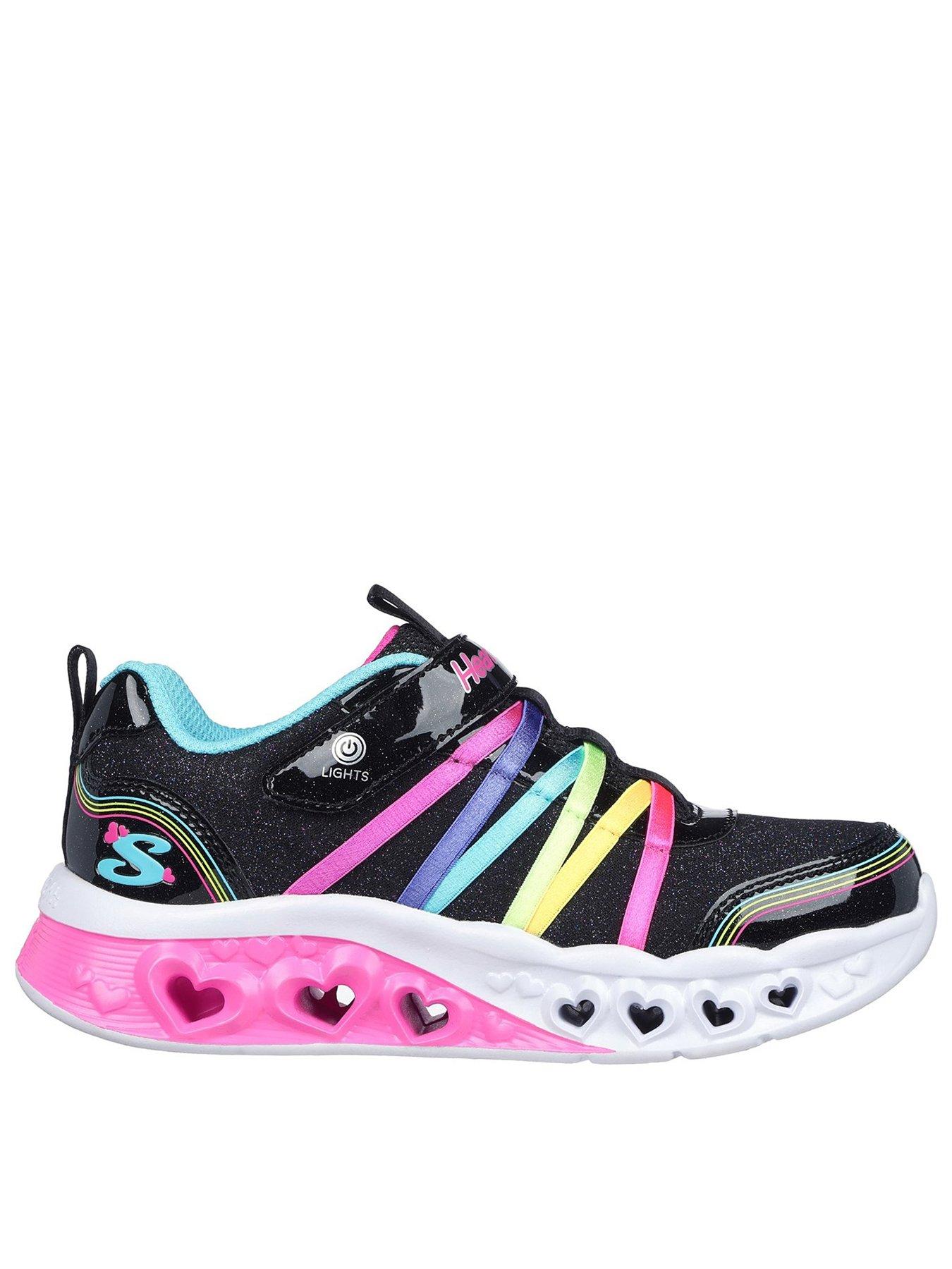 Flutter Heart Lights Rainbow Bestie Lighted Trainer