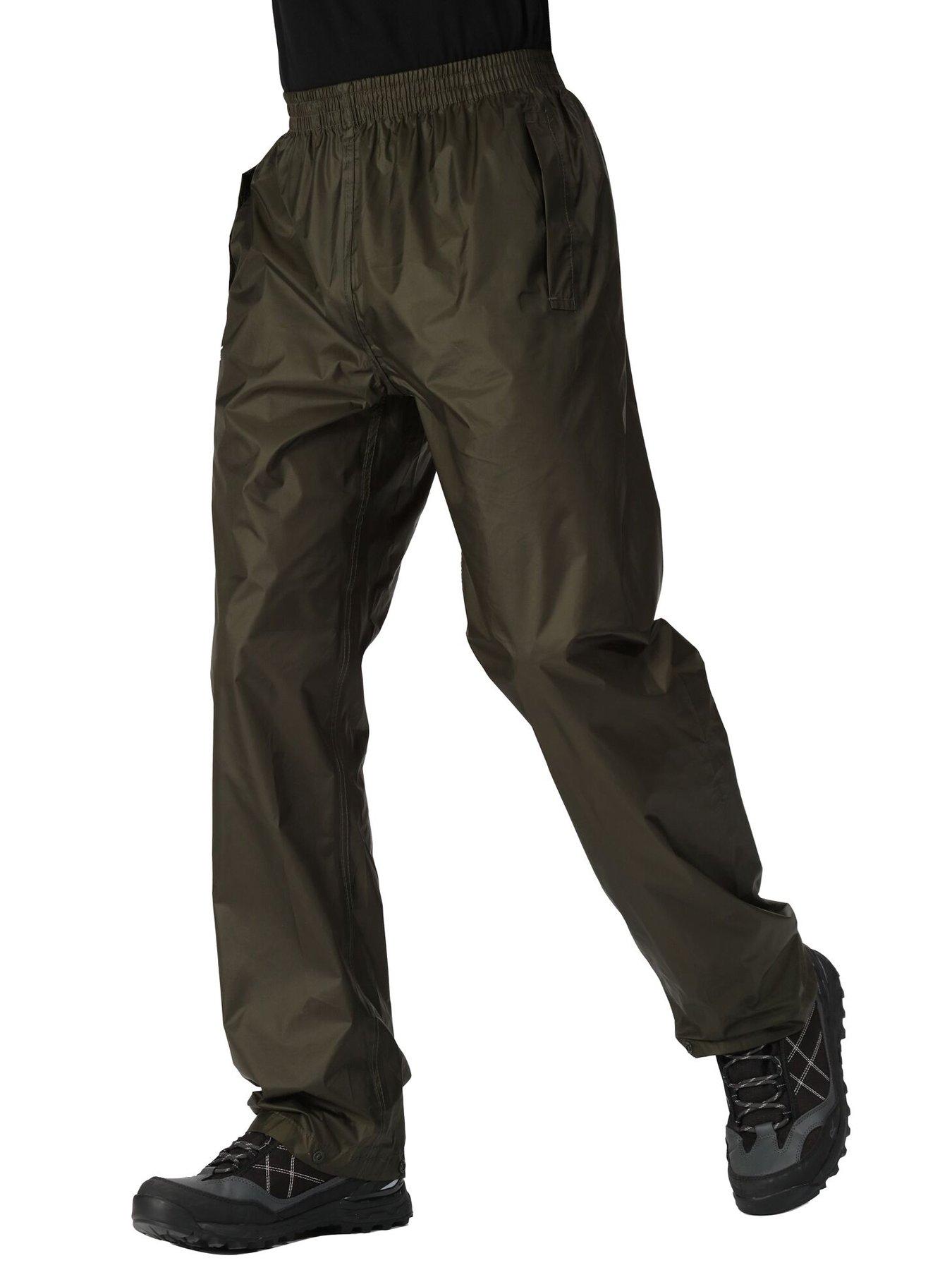 Men's Pack-It Waterproof Overtrousers - Navy