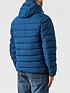  image of weekend-offender-la-guardia-hooded-padded-jacket-blue