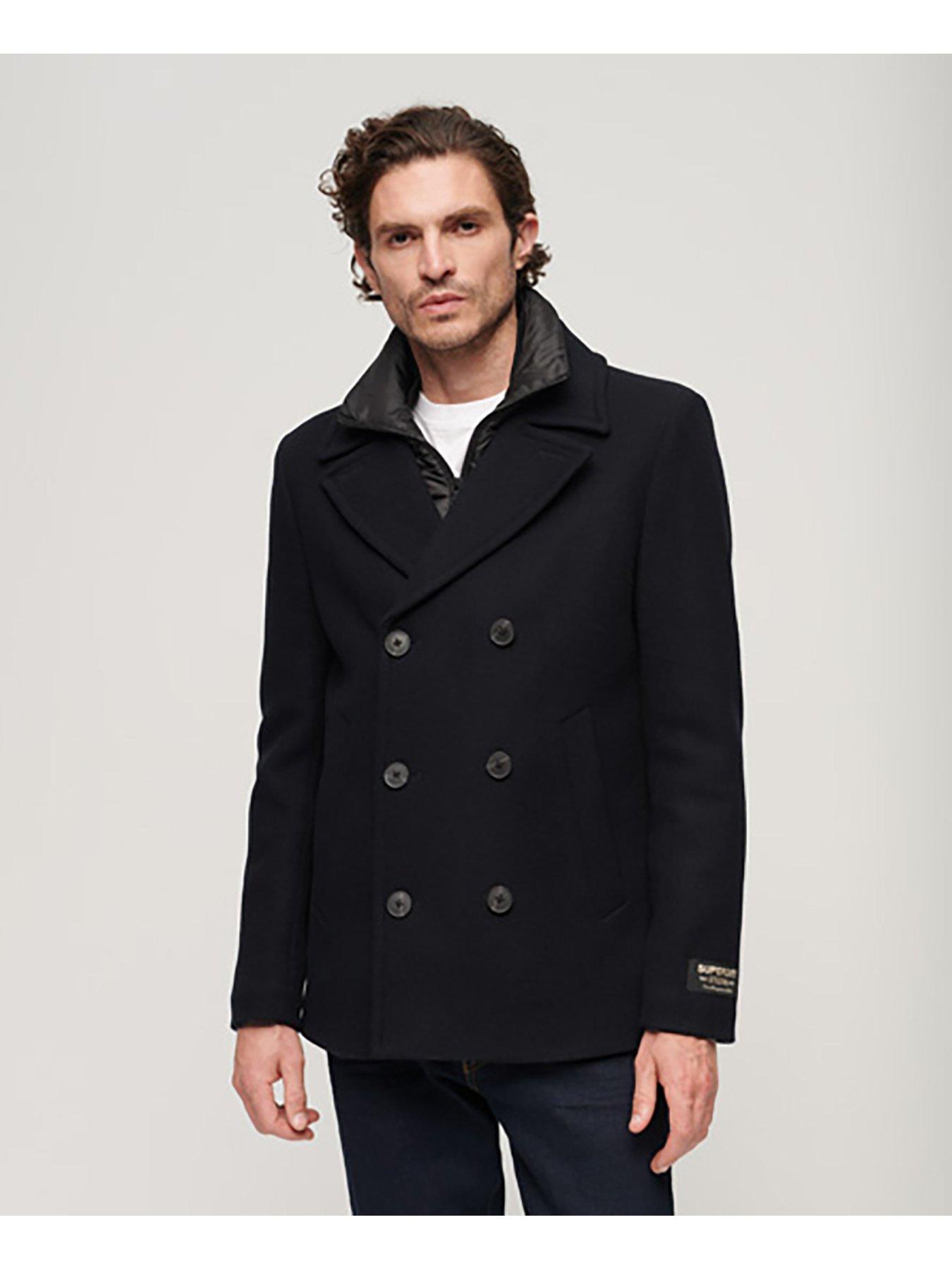 Mens peacoats hot sale near me