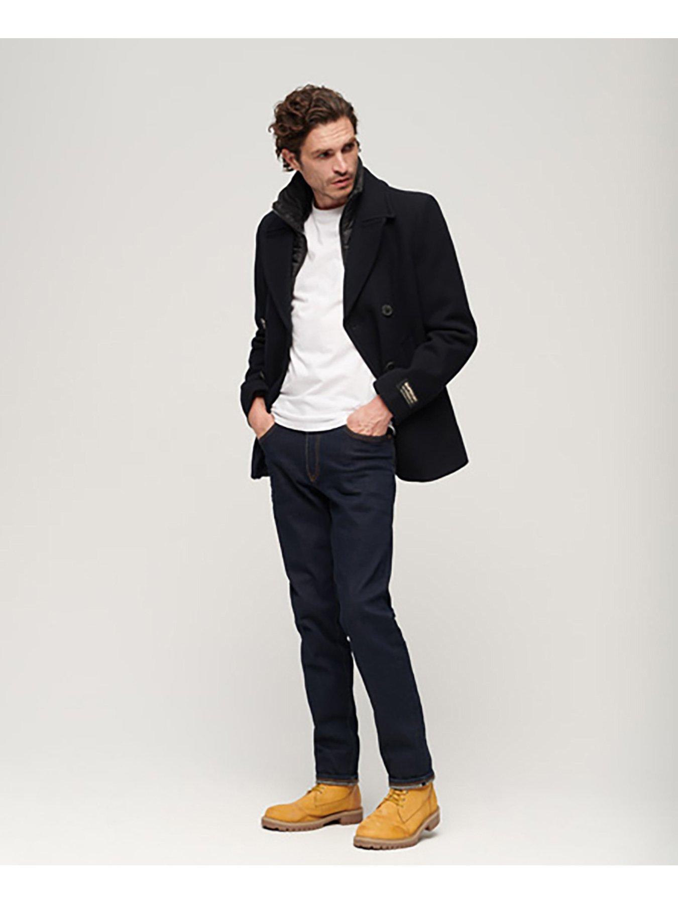 Superdry peacoat on sale