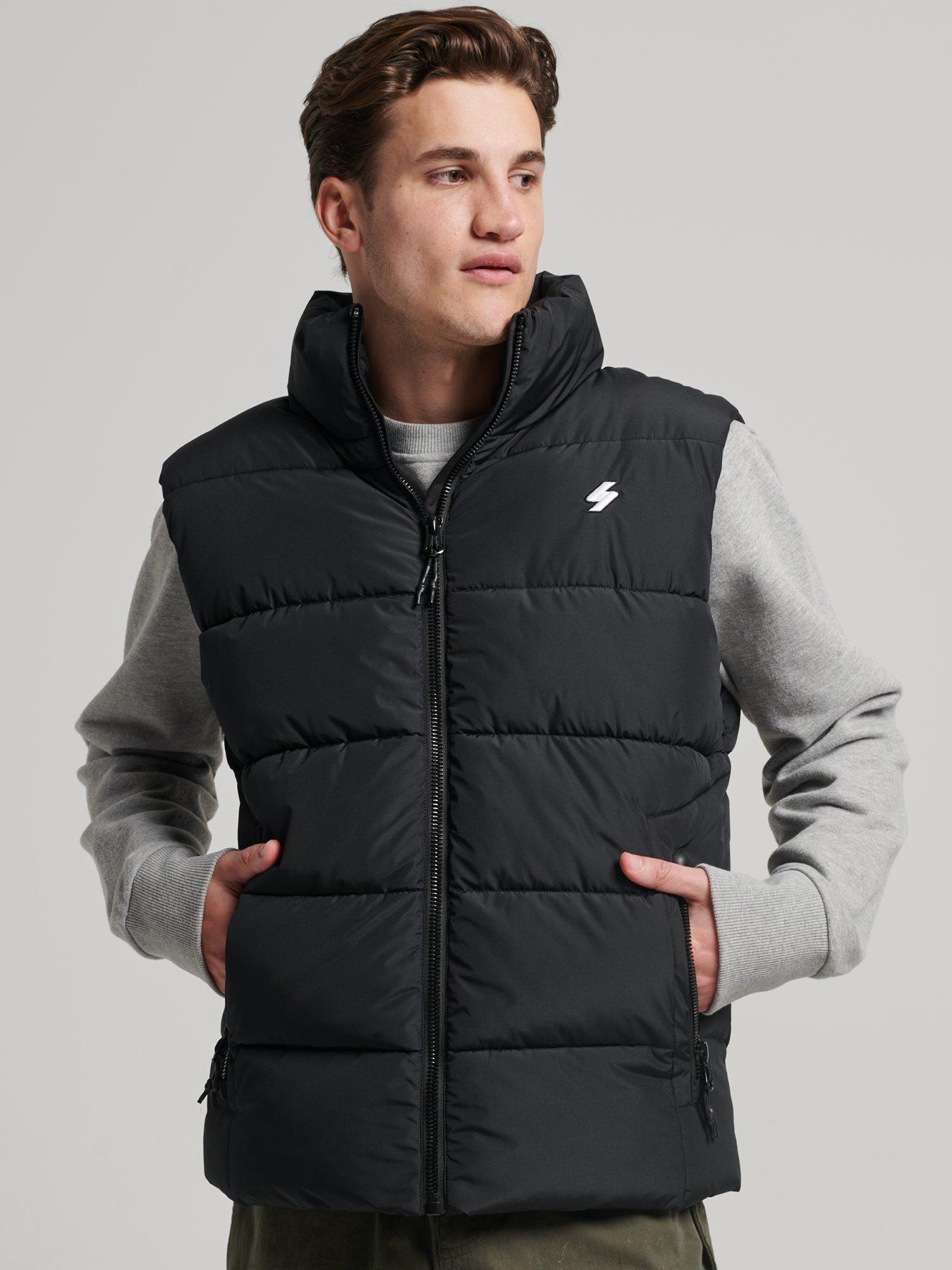 Superdry Sports Padded Gilet - Black