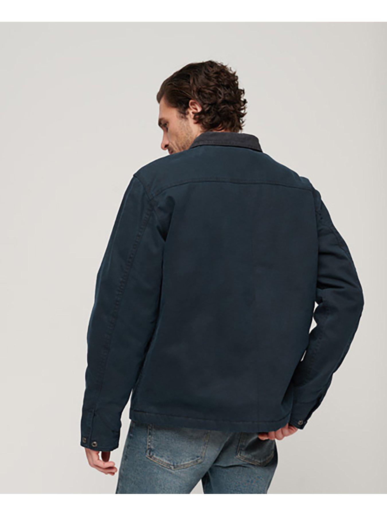 Superdry Workwear Ranch Jacket - Navy | Very.co.uk