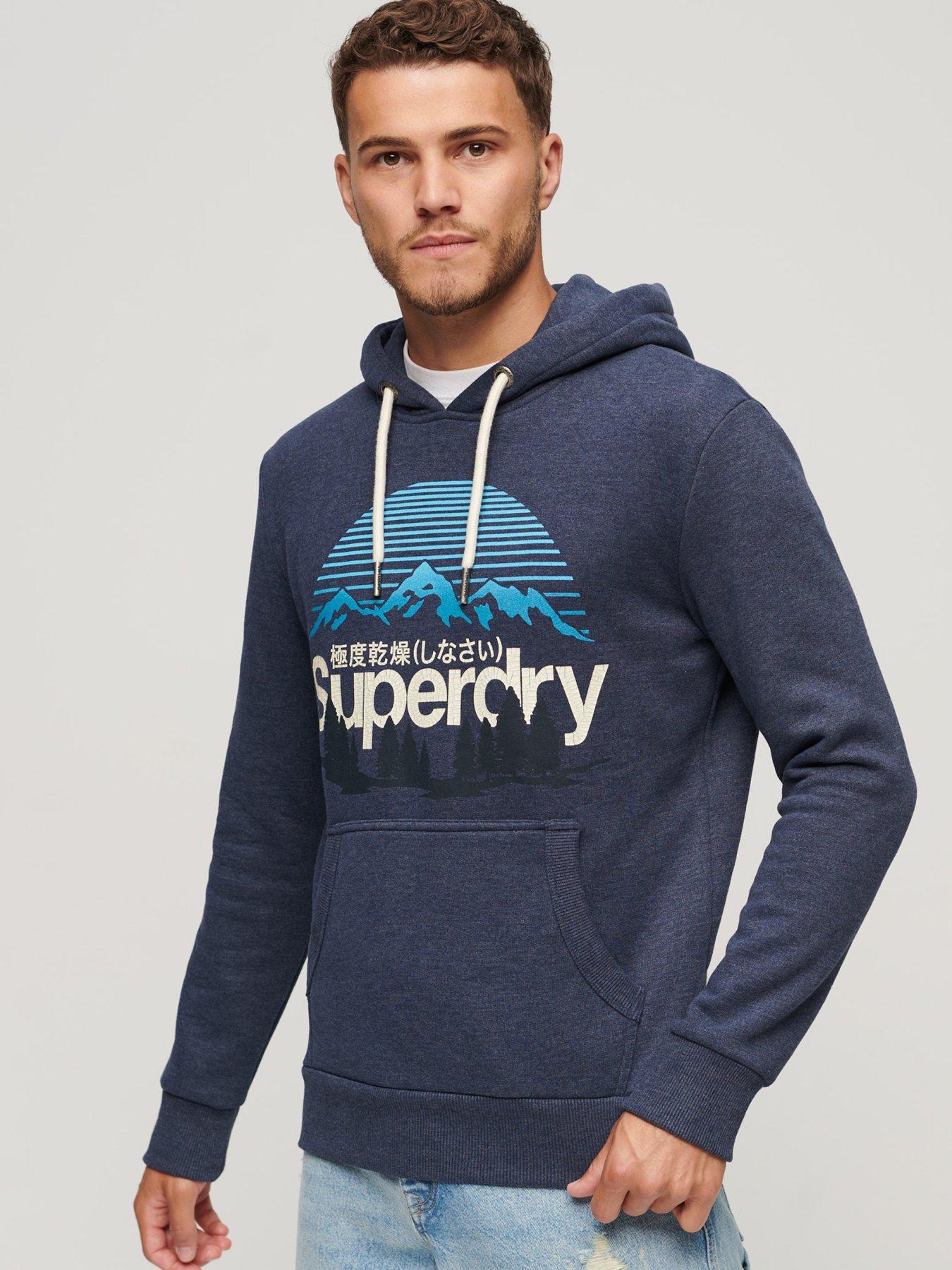Superdry Core Logo Hoodie - Men's Mens Hoodies-and-sweatshirts