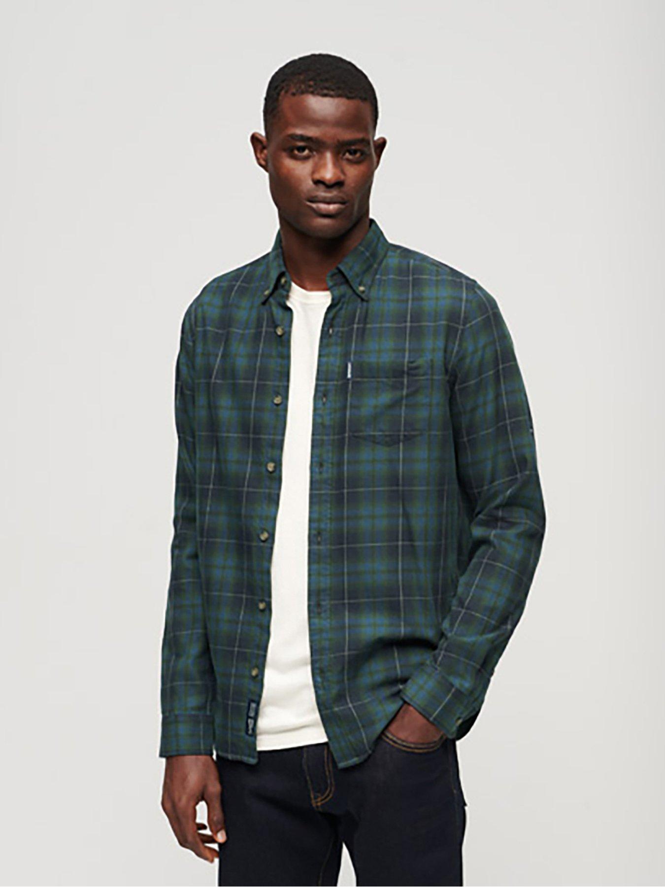 Vintage Check Shirt - Dark Green