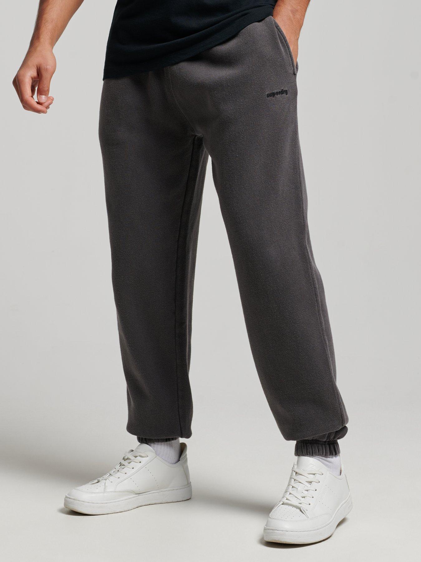 Superdry hot sale grey joggers