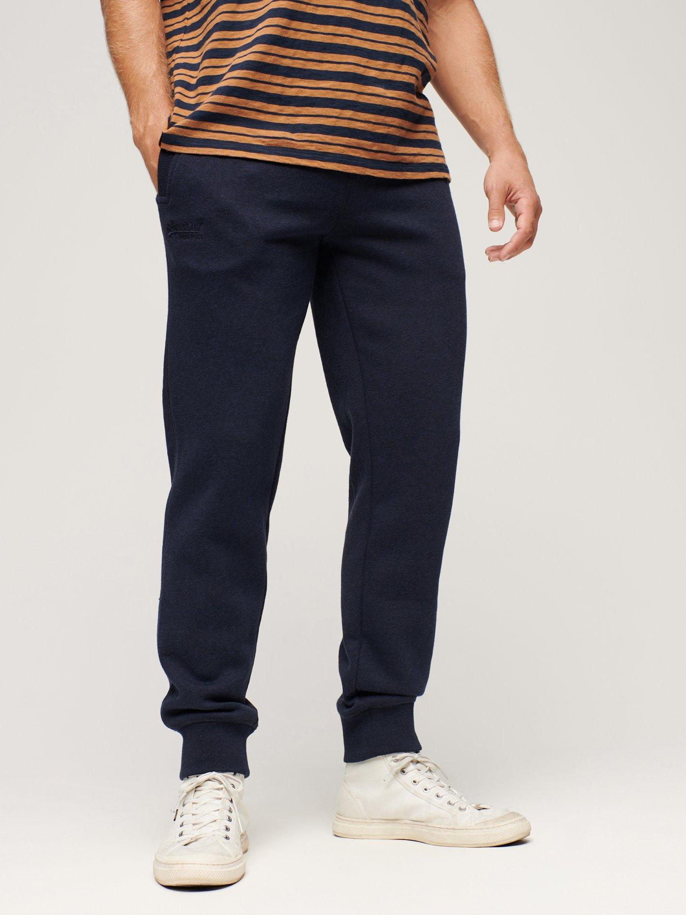 Superdry navy online joggers