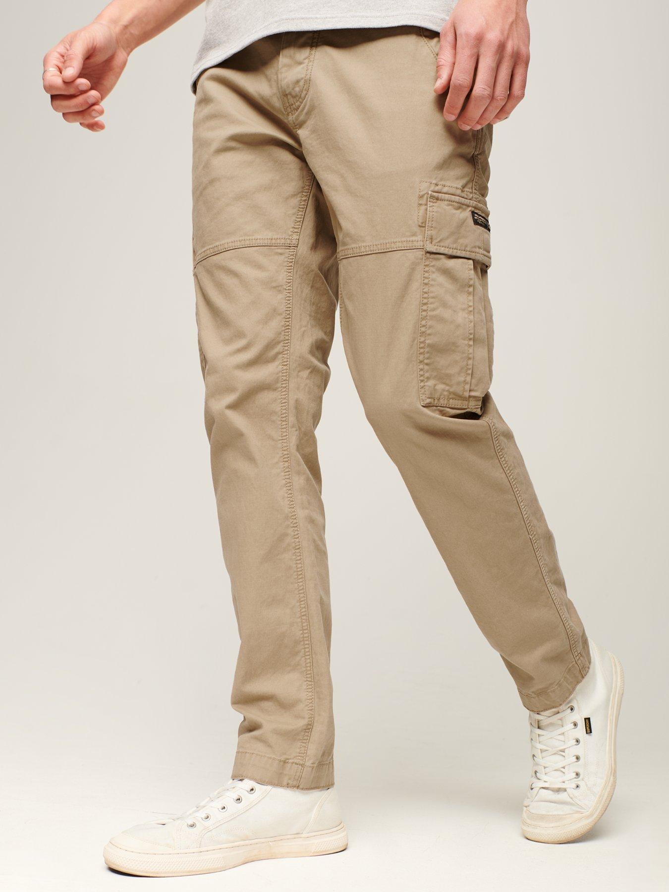 Men's - Core Cargo Pants in Tan Khaki