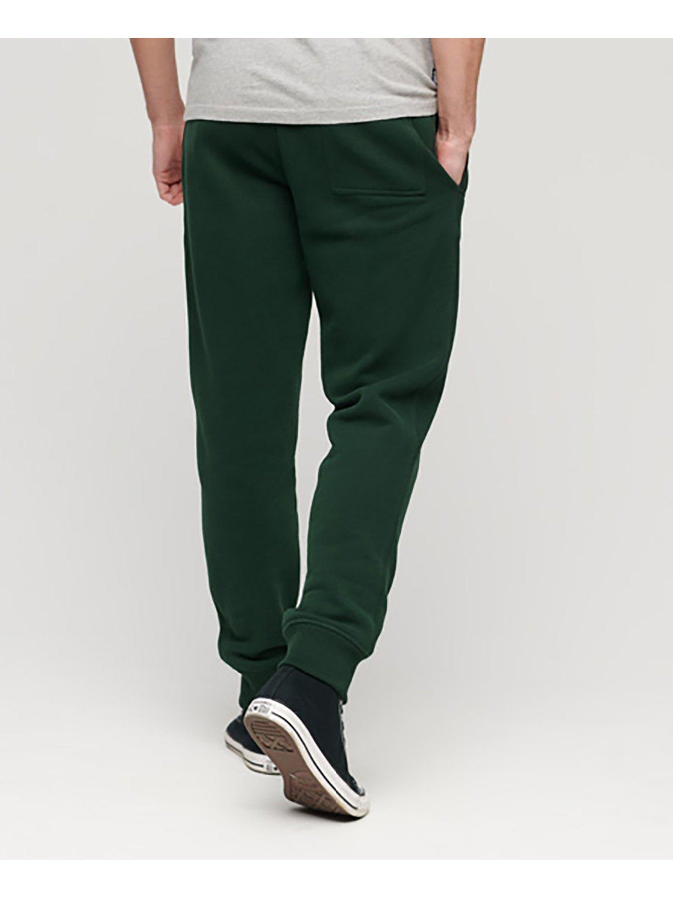 Superdry green online joggers