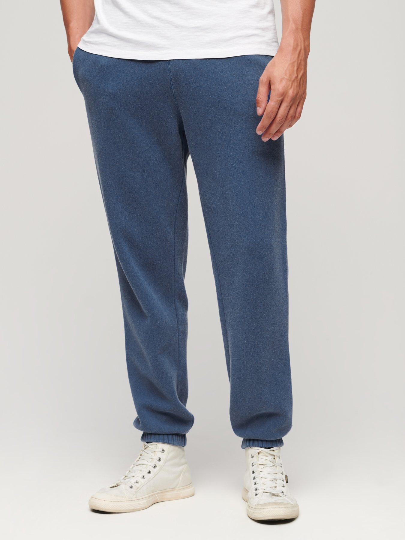 Washed best sale blue joggers