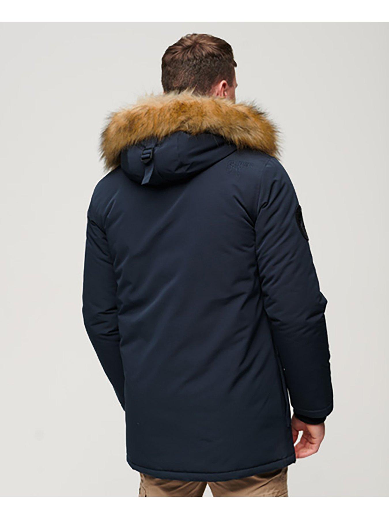 Everest Faux Fur Hooded Parka Coat