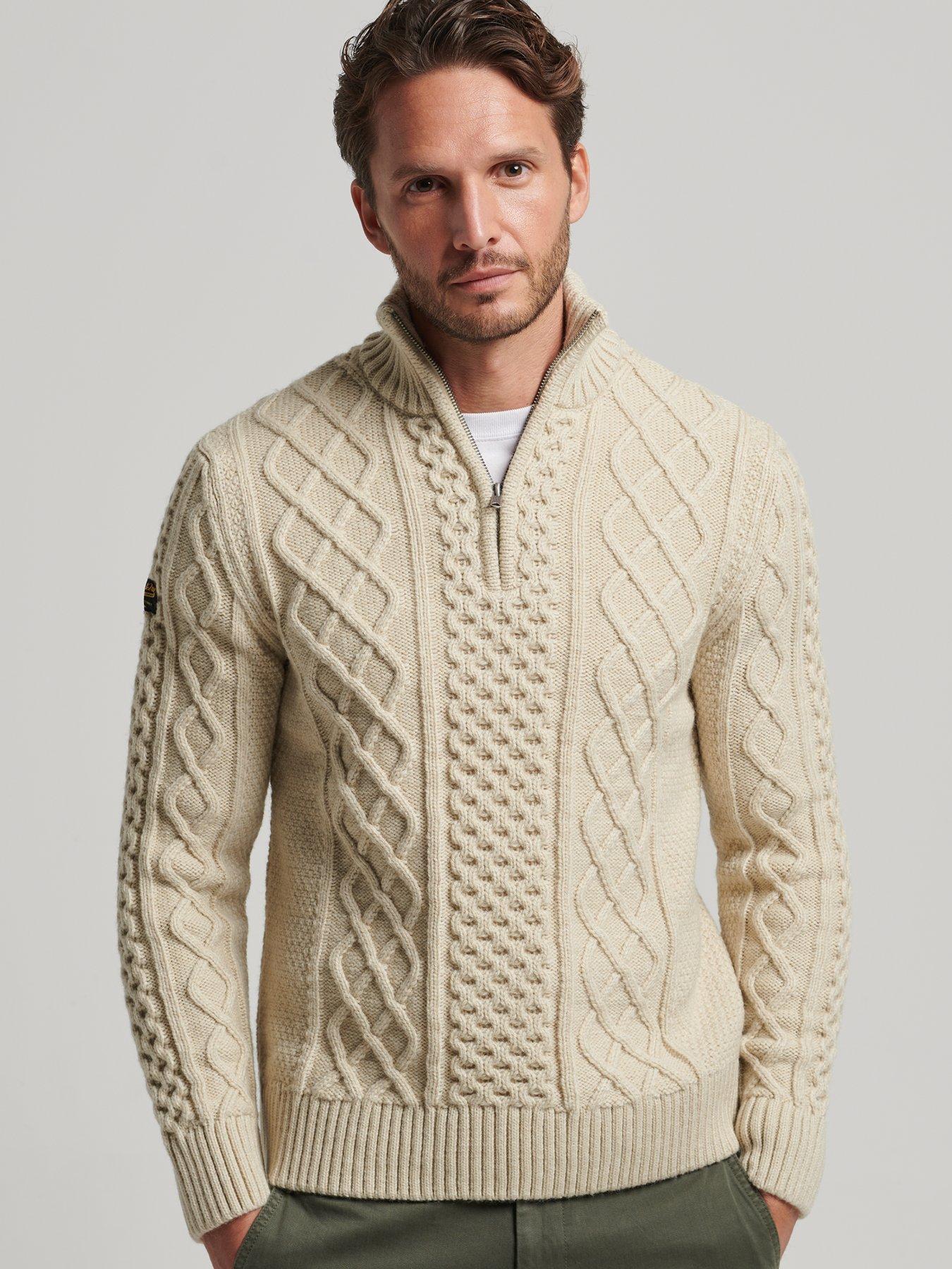 superdry-vintage-jacob-cable-knit-henley-jumper-cream