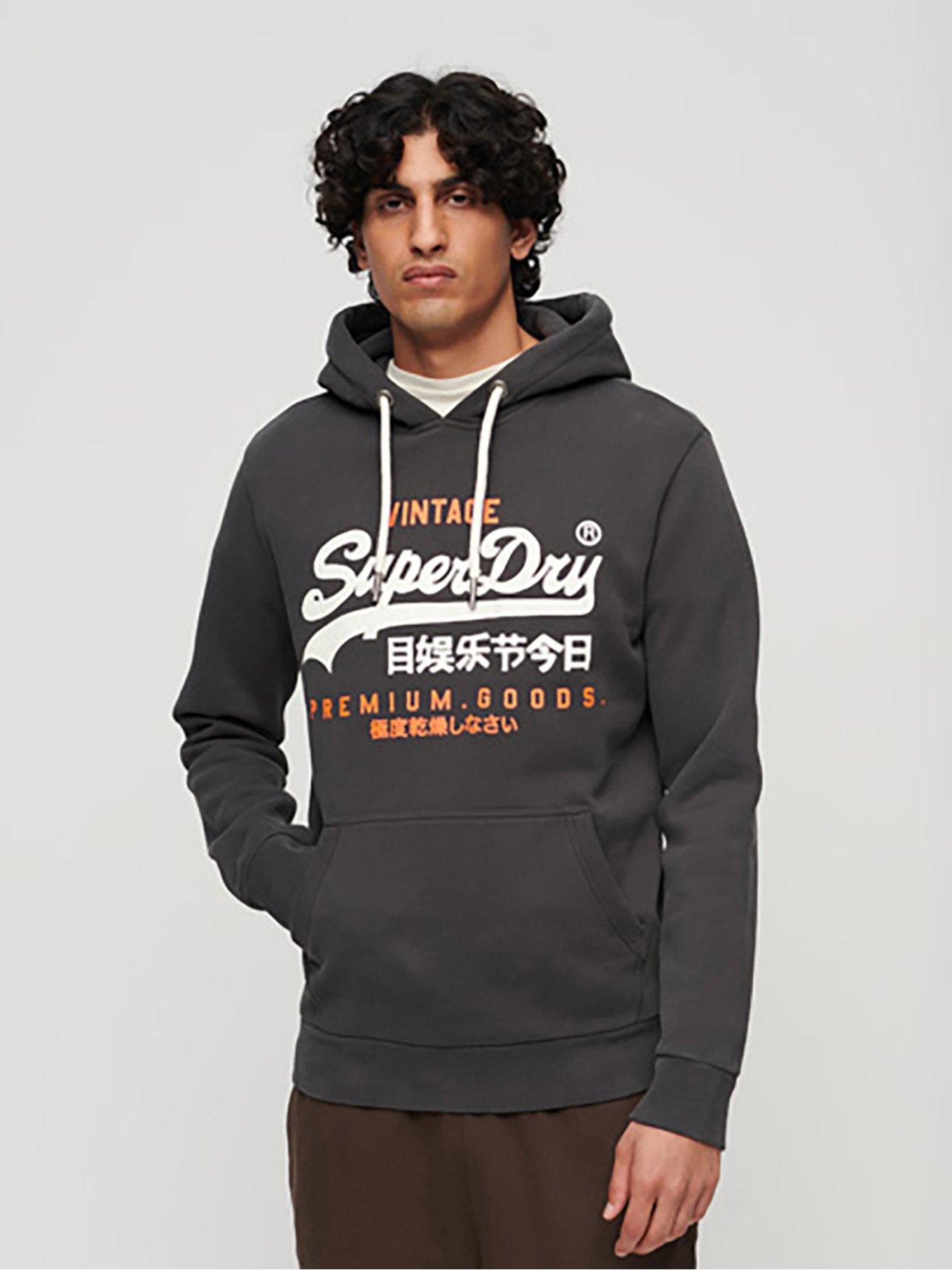 Men's Hoodies & Sweatshirts | Zip Up Hoodies | Very.co.uk