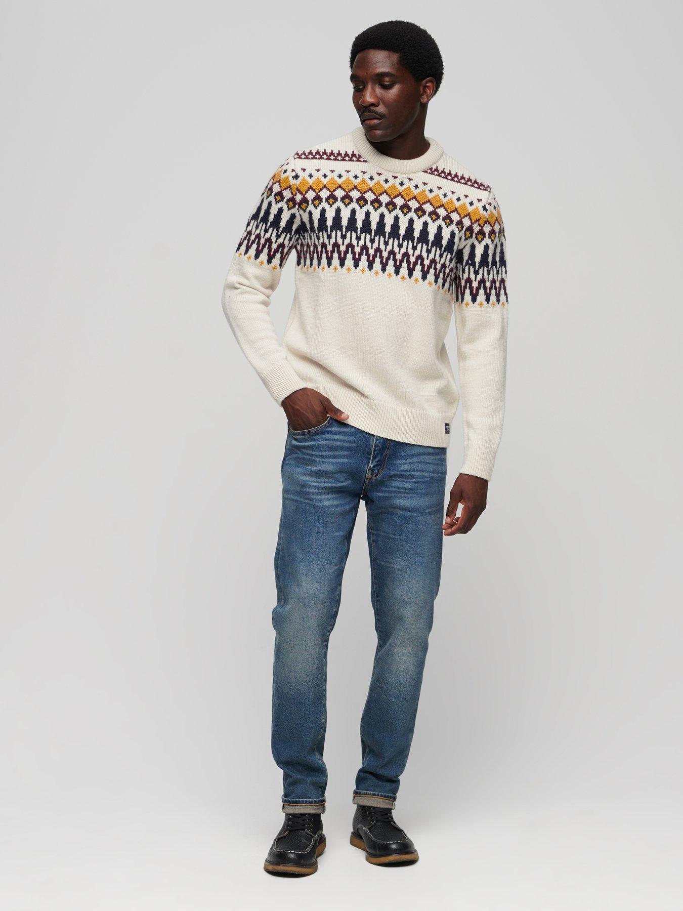 Superdry on sale fairisle jumper