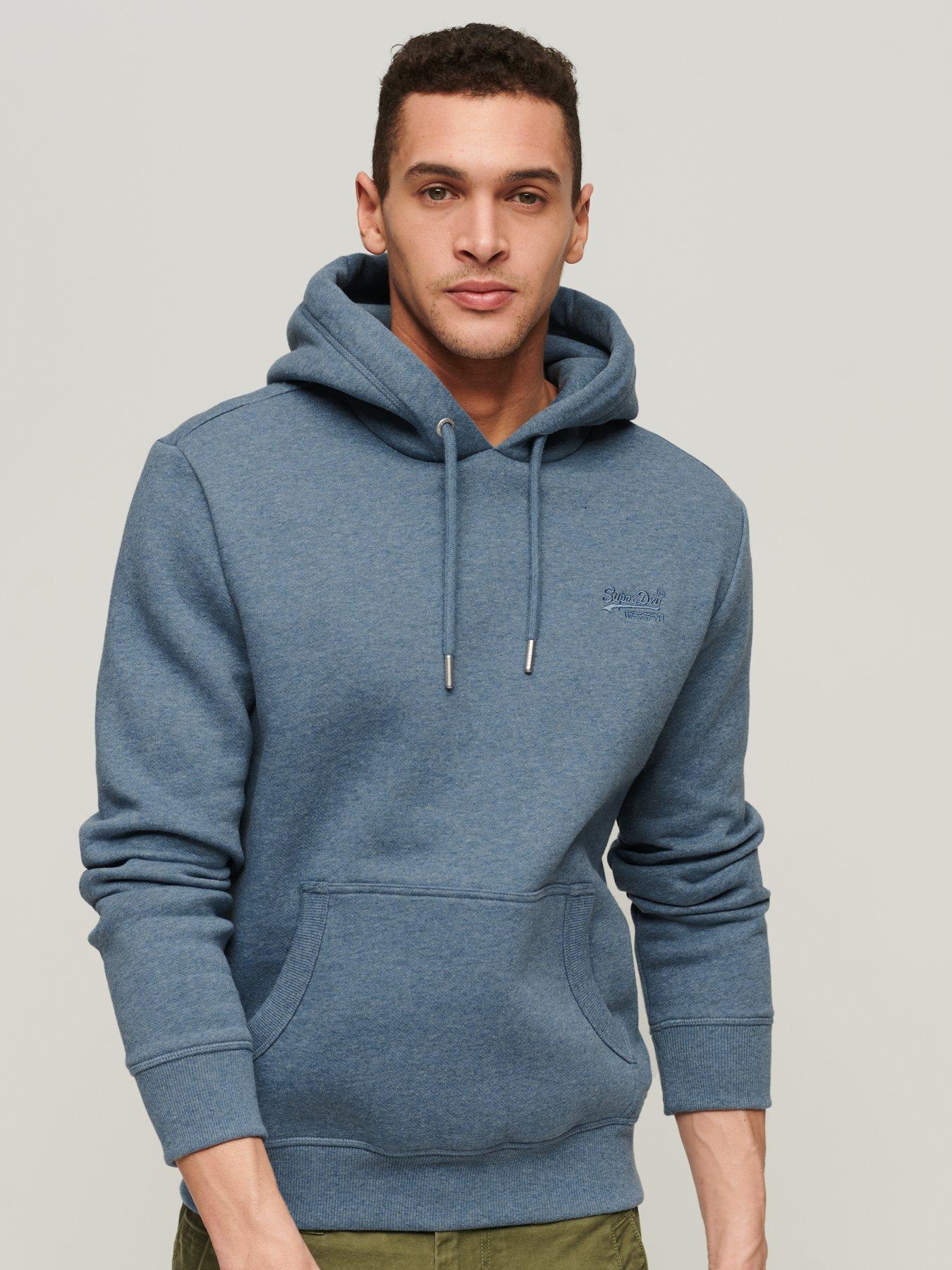 Essential Logo Hoodie - Light Blue