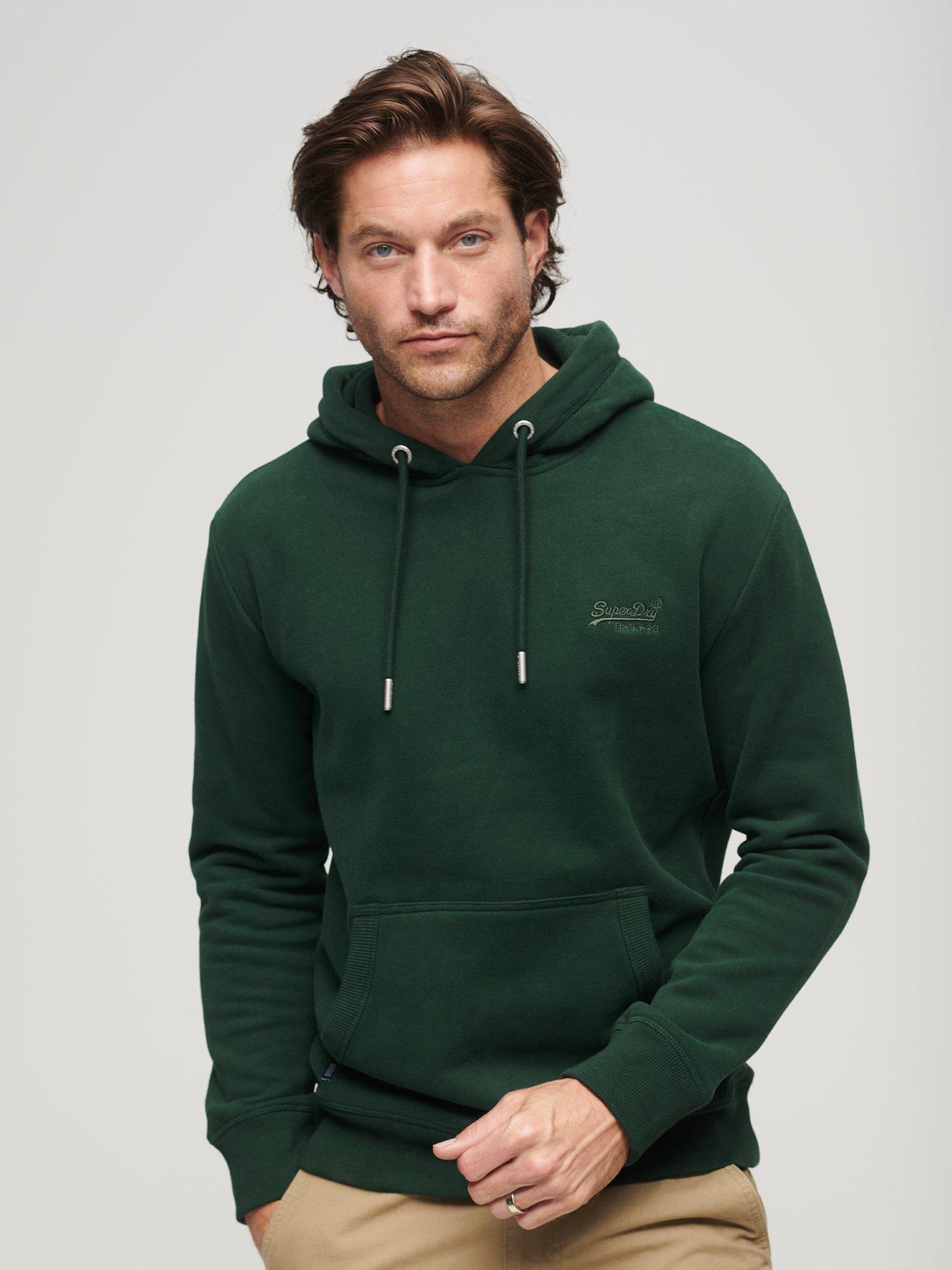 Superdry on sale green hoodie