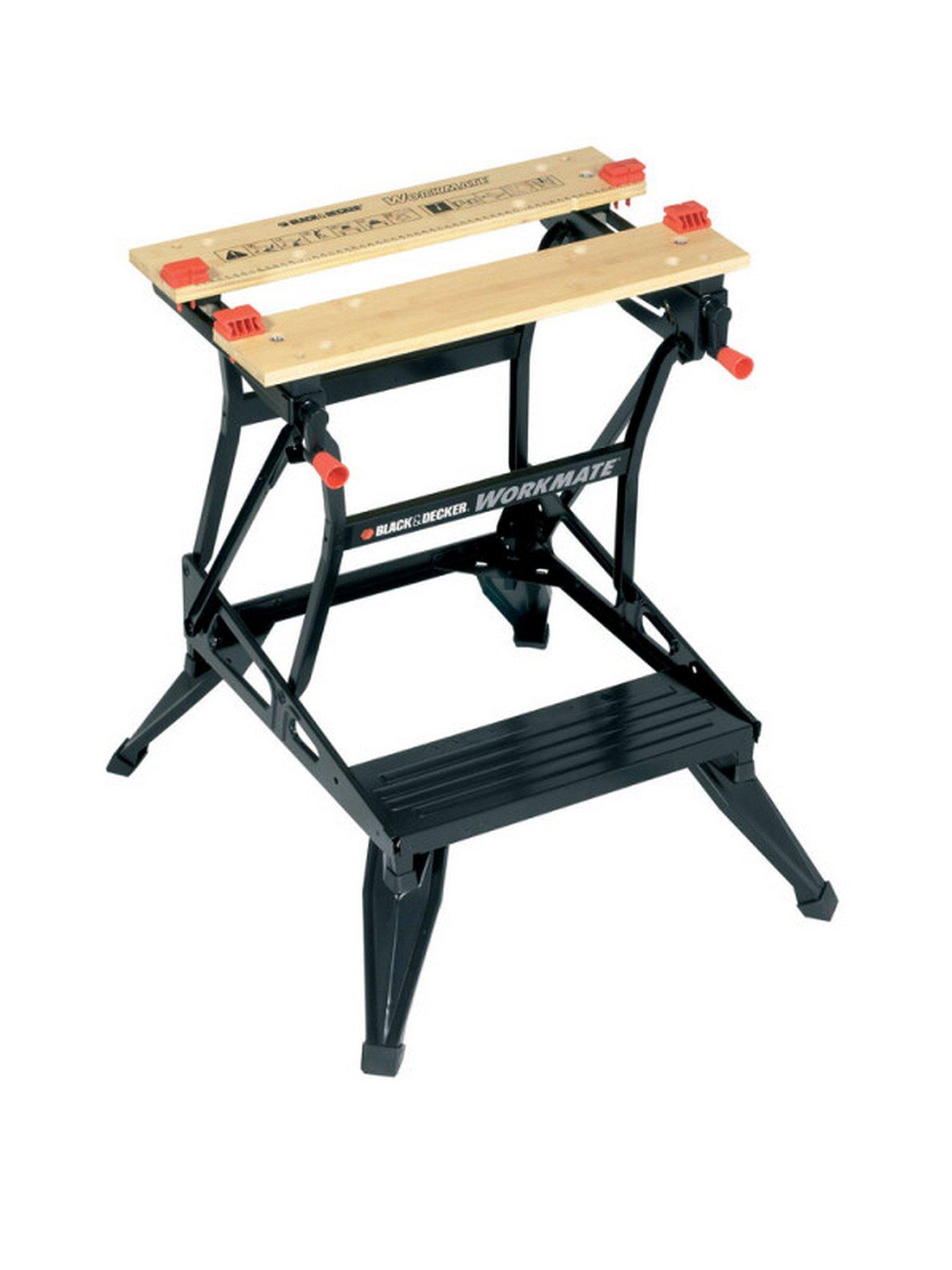 Product photograph of Black Decker Dual Height Workbench from very.co.uk