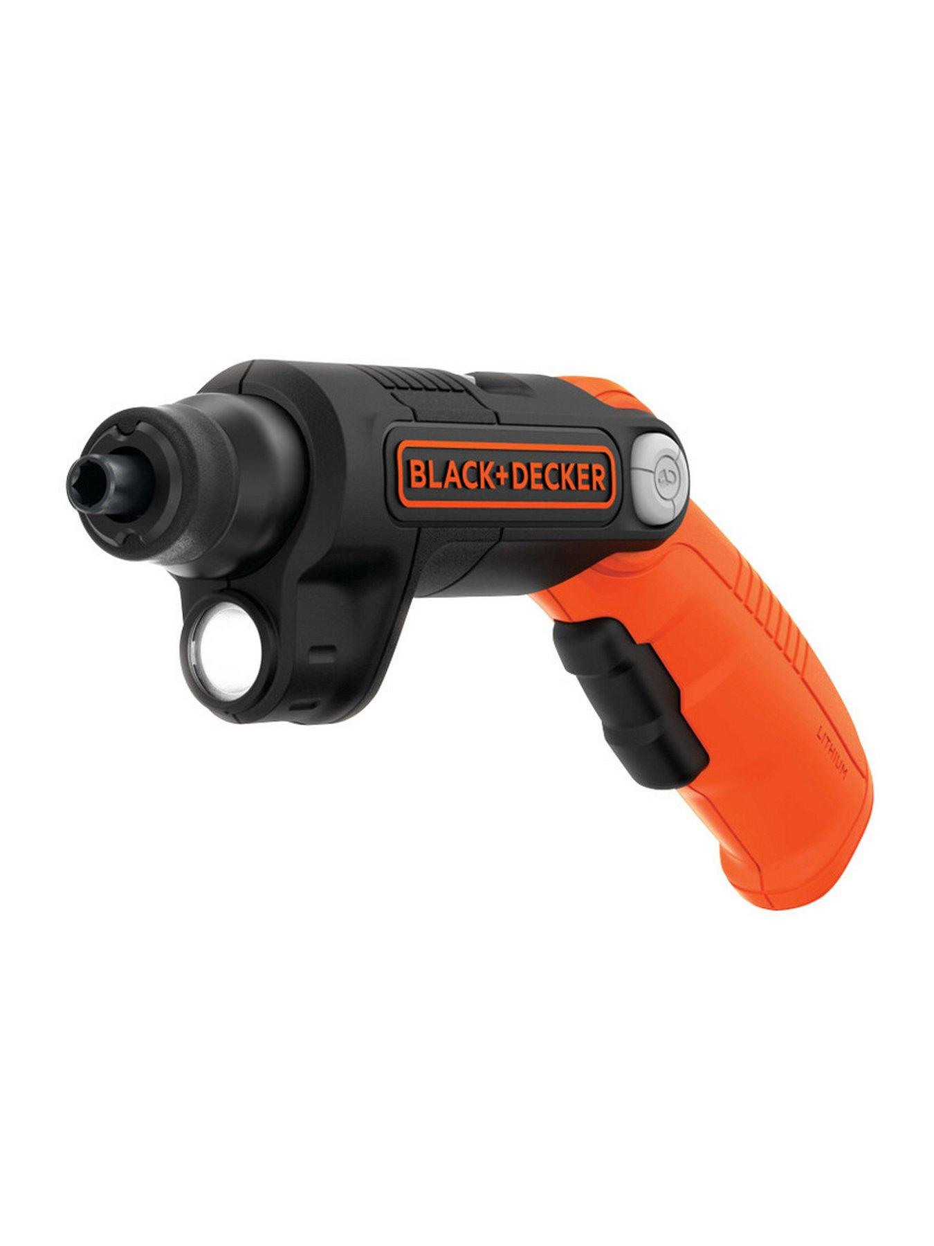 Black and shop decker cordless screwdriver