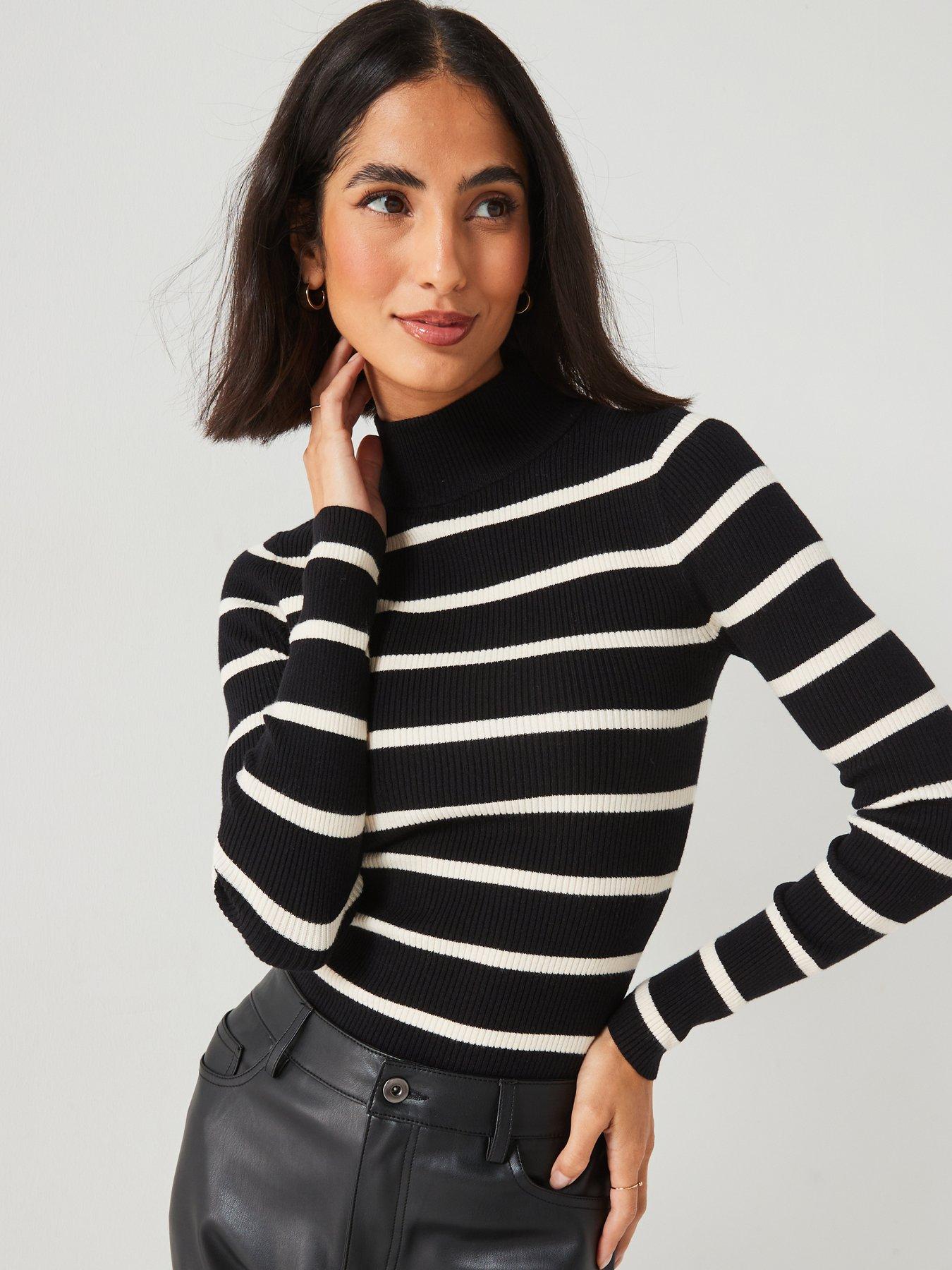 Jumpers Cardigans V by Very Black long sleeve Women Very