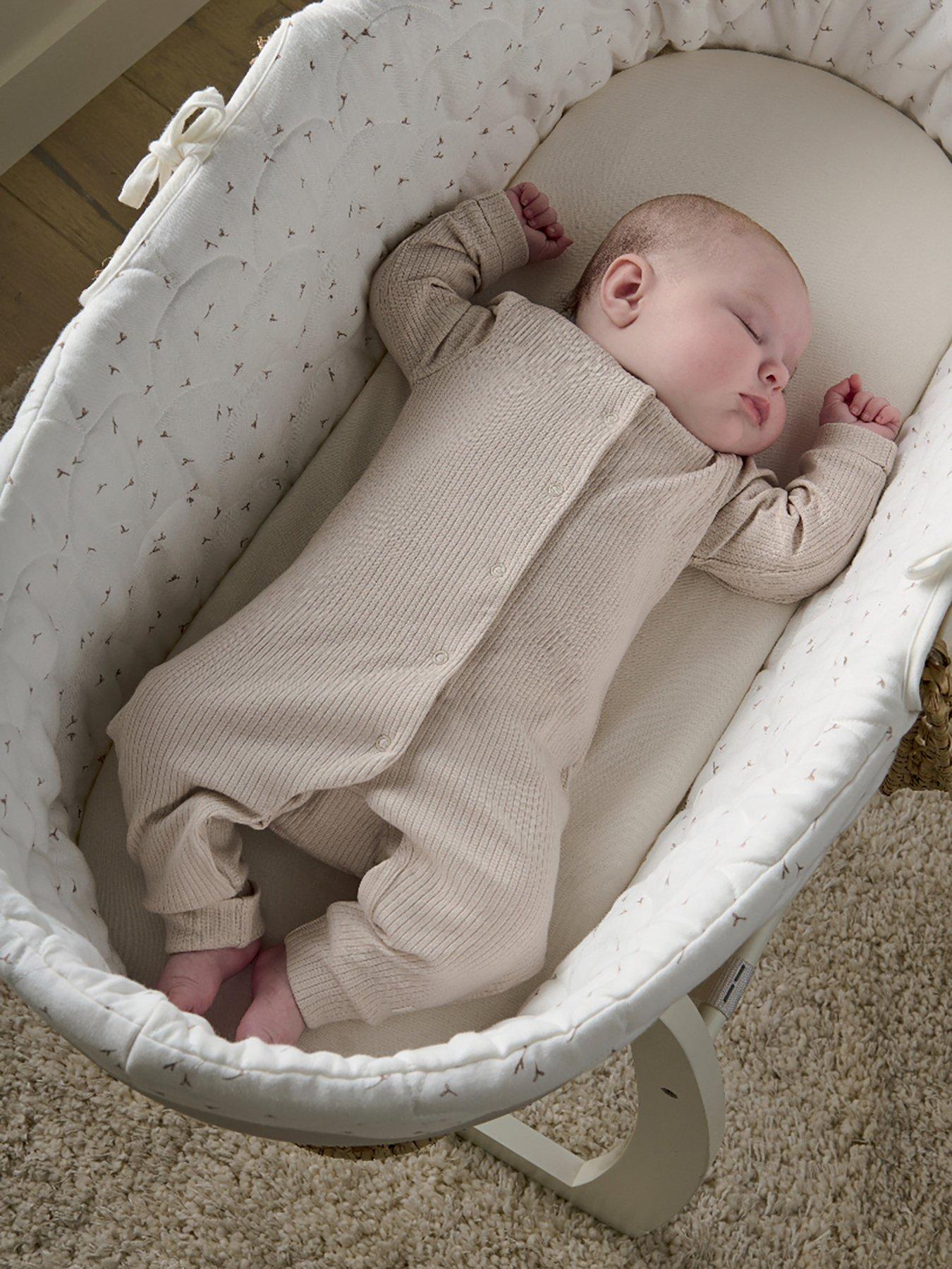 Mamas & Papas Unisex Baby Ribbed Romper Grey Very.co.uk