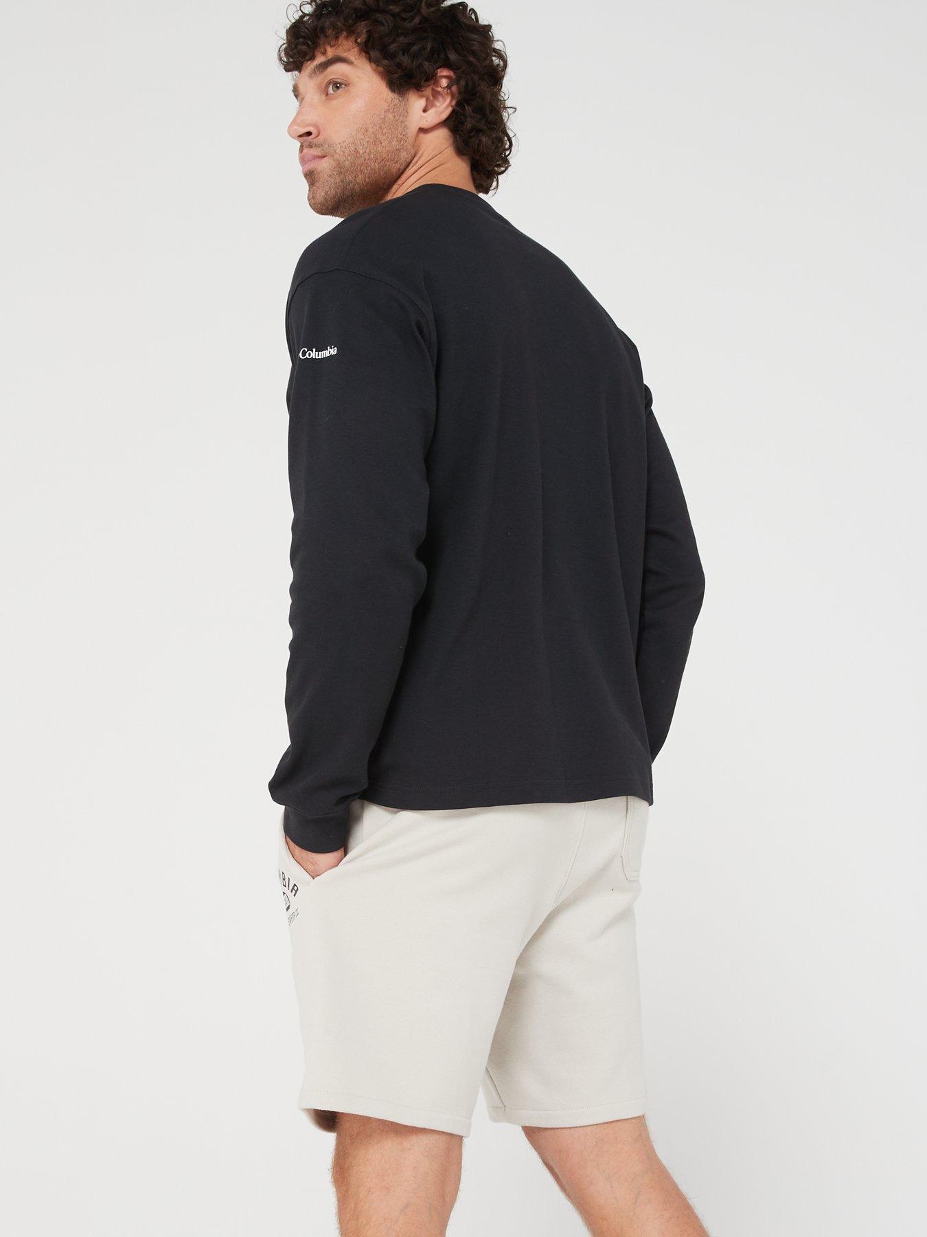 Image 2 of 4 of Columbia Duxbery Relaxed Long Sleeve Tee - Black