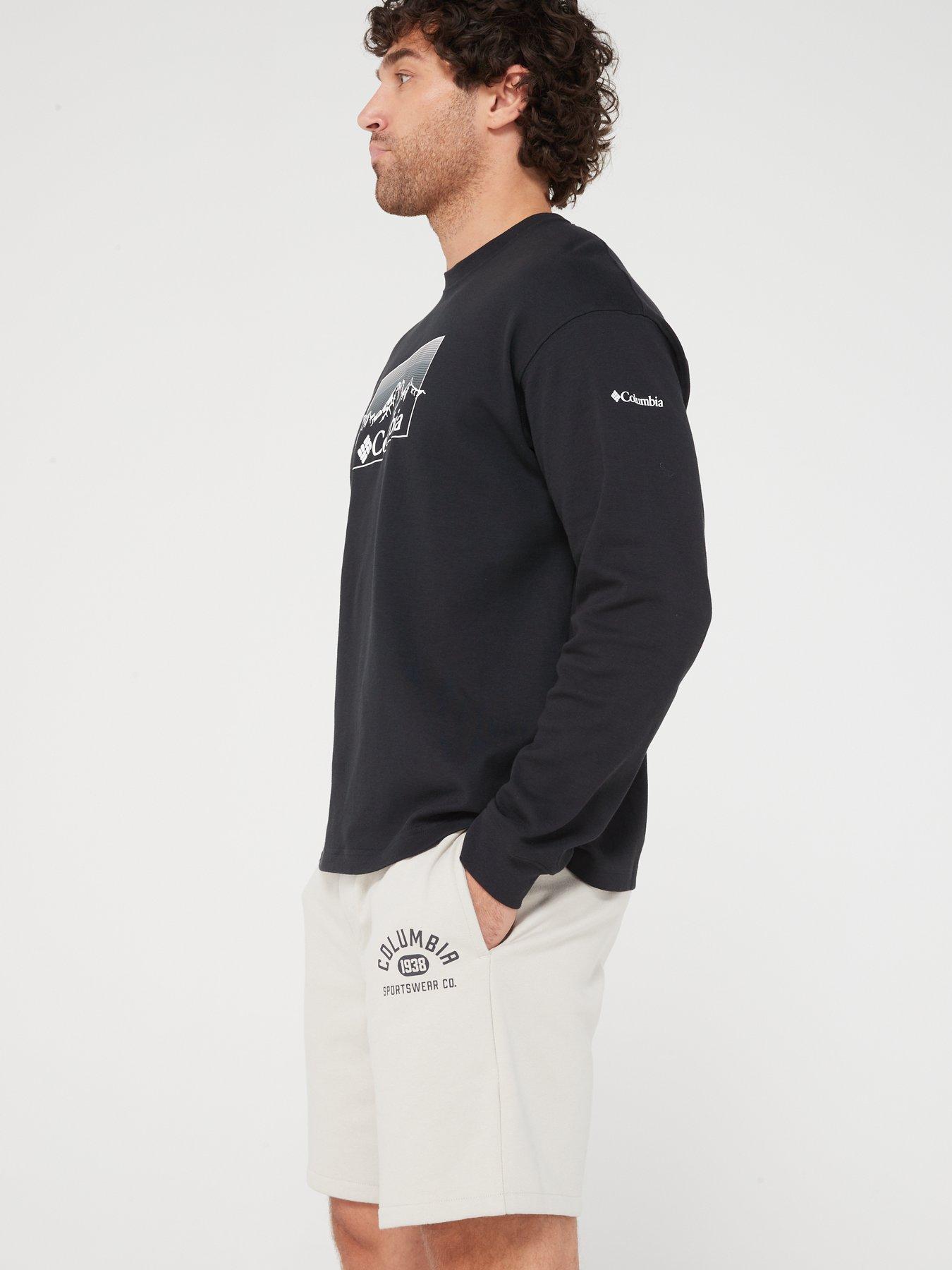 Image 4 of 4 of Columbia Duxbery Relaxed Long Sleeve Tee - Black