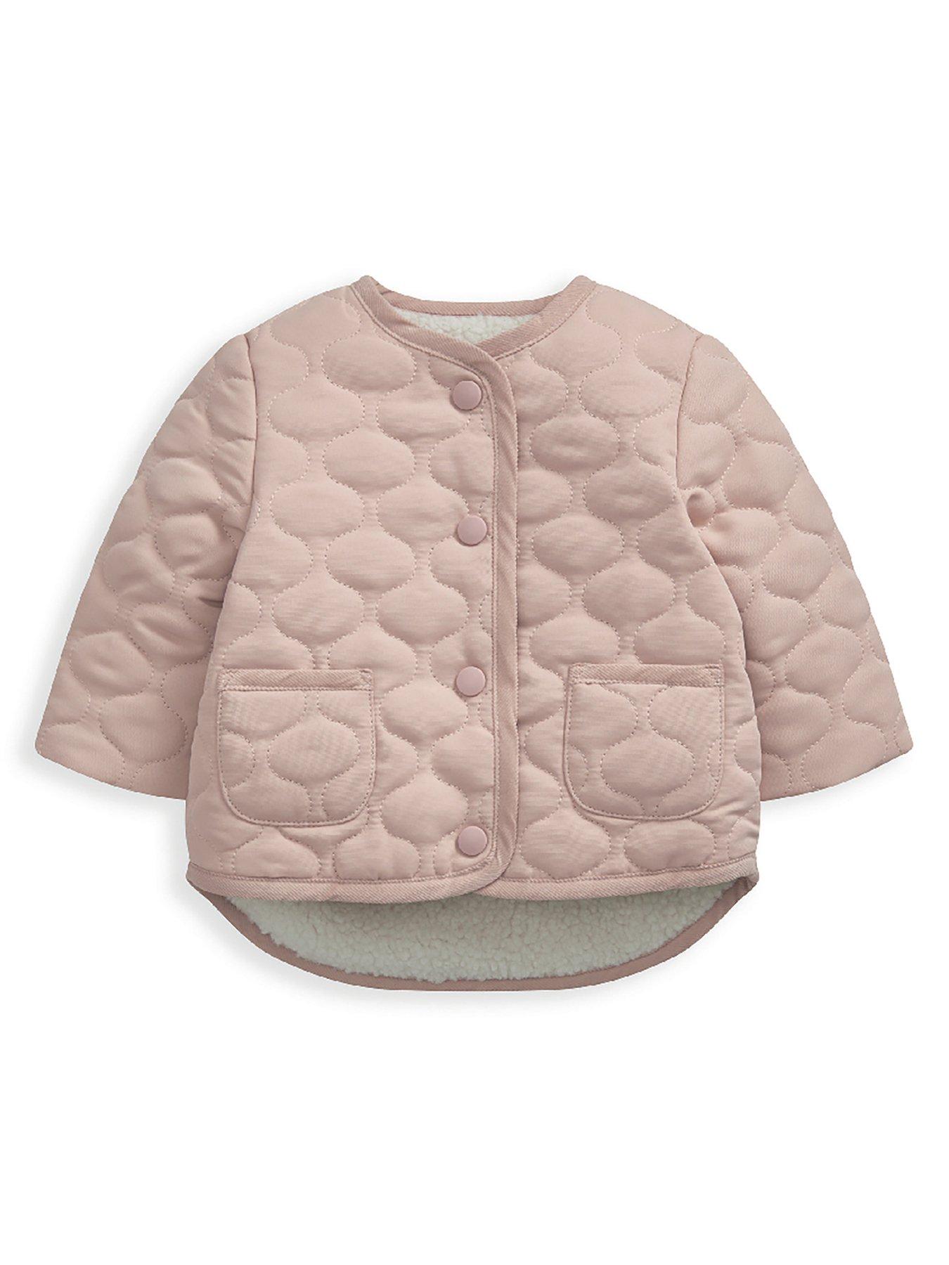 Baby girl hotsell quilted jacket