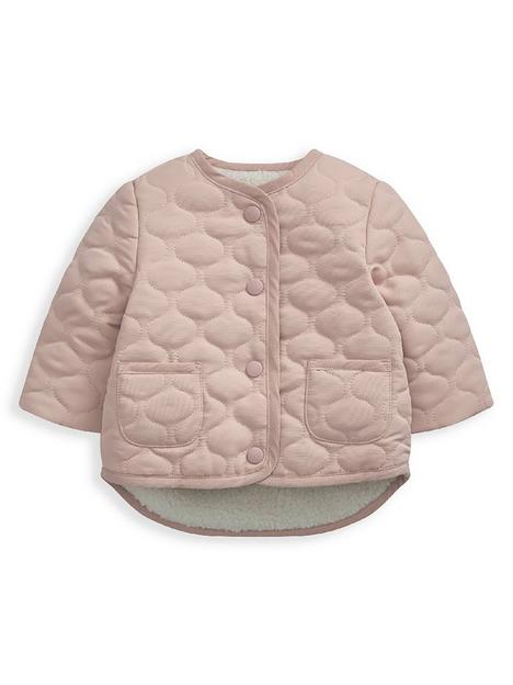 mamas-papas-baby-girls-quilted-jacket-pink