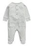  image of mamas-papas-baby-boys-speckle-jersey-sleepsuit-sand