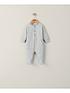  image of mamas-papas-baby-boys-speckle-jersey-sleepsuit-sand