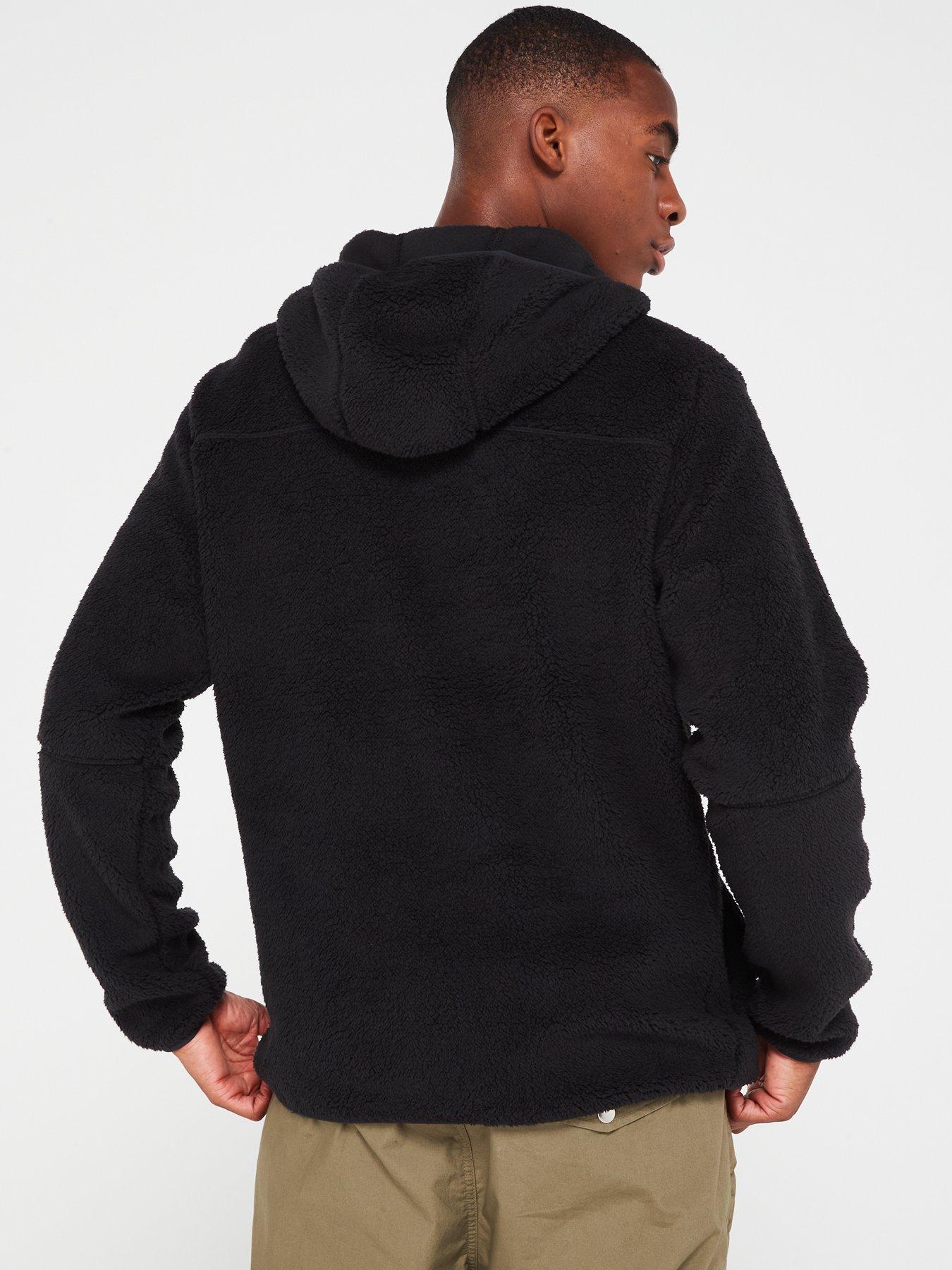 Sherpa pullover hoodie mens sale