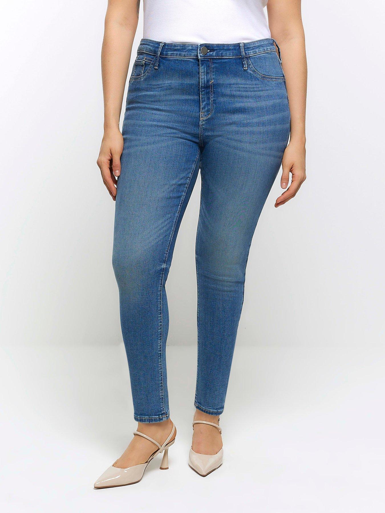 River island molly hot sale high waisted jeans