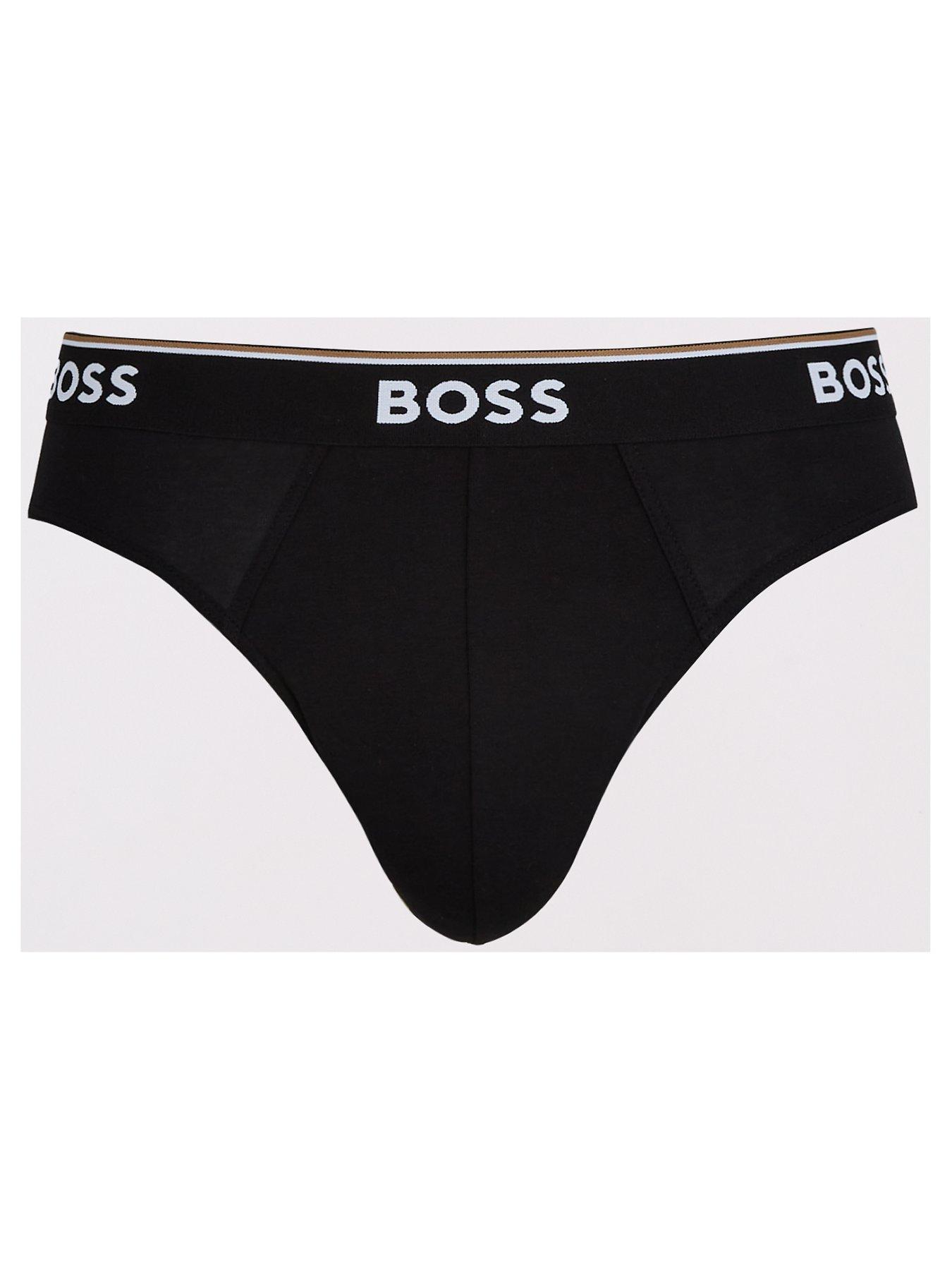Image 2 of 3 of BOSS 3 Pack Power Briefs - Black