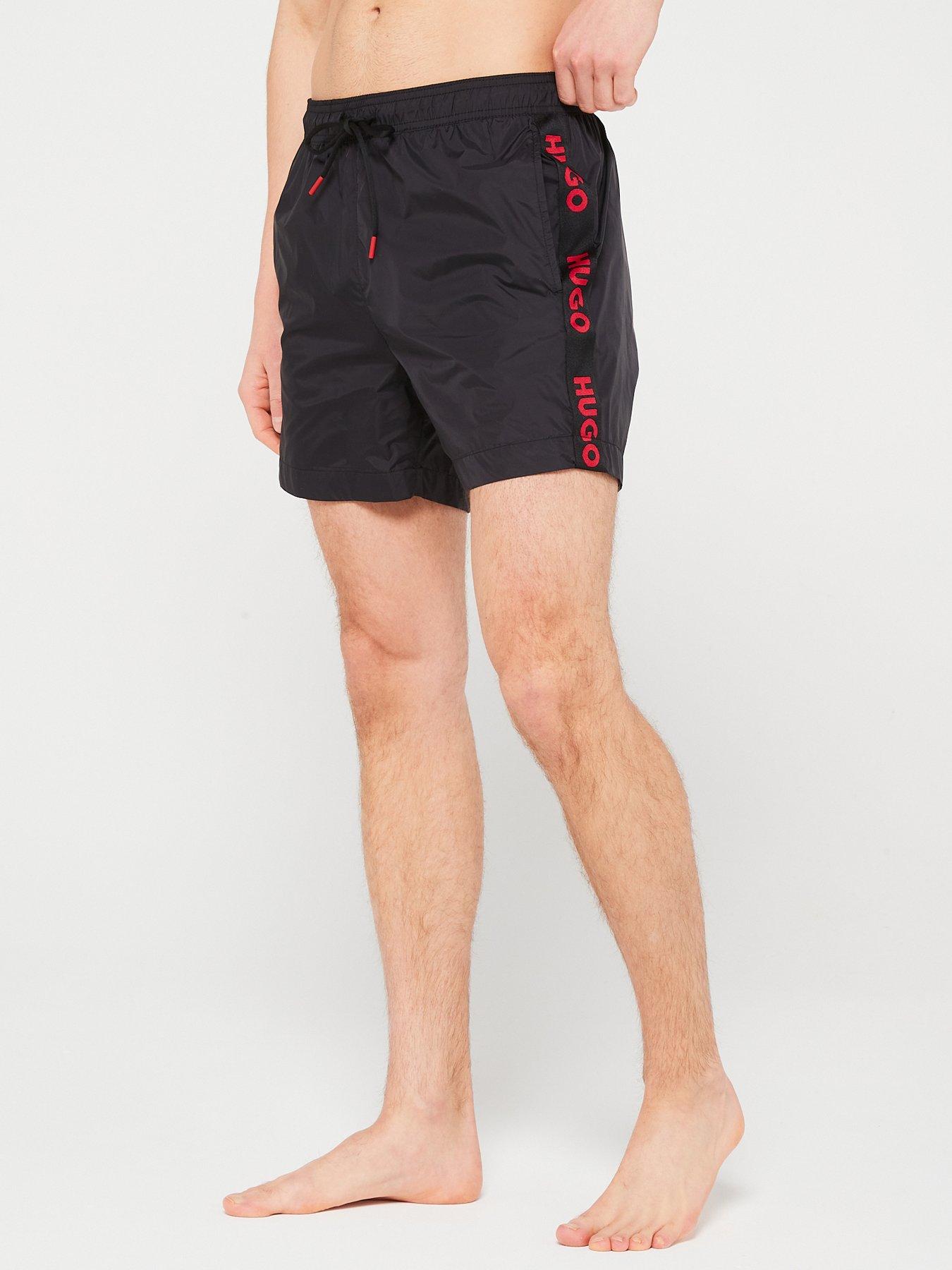 HUGO Fab Swim Shorts - Black