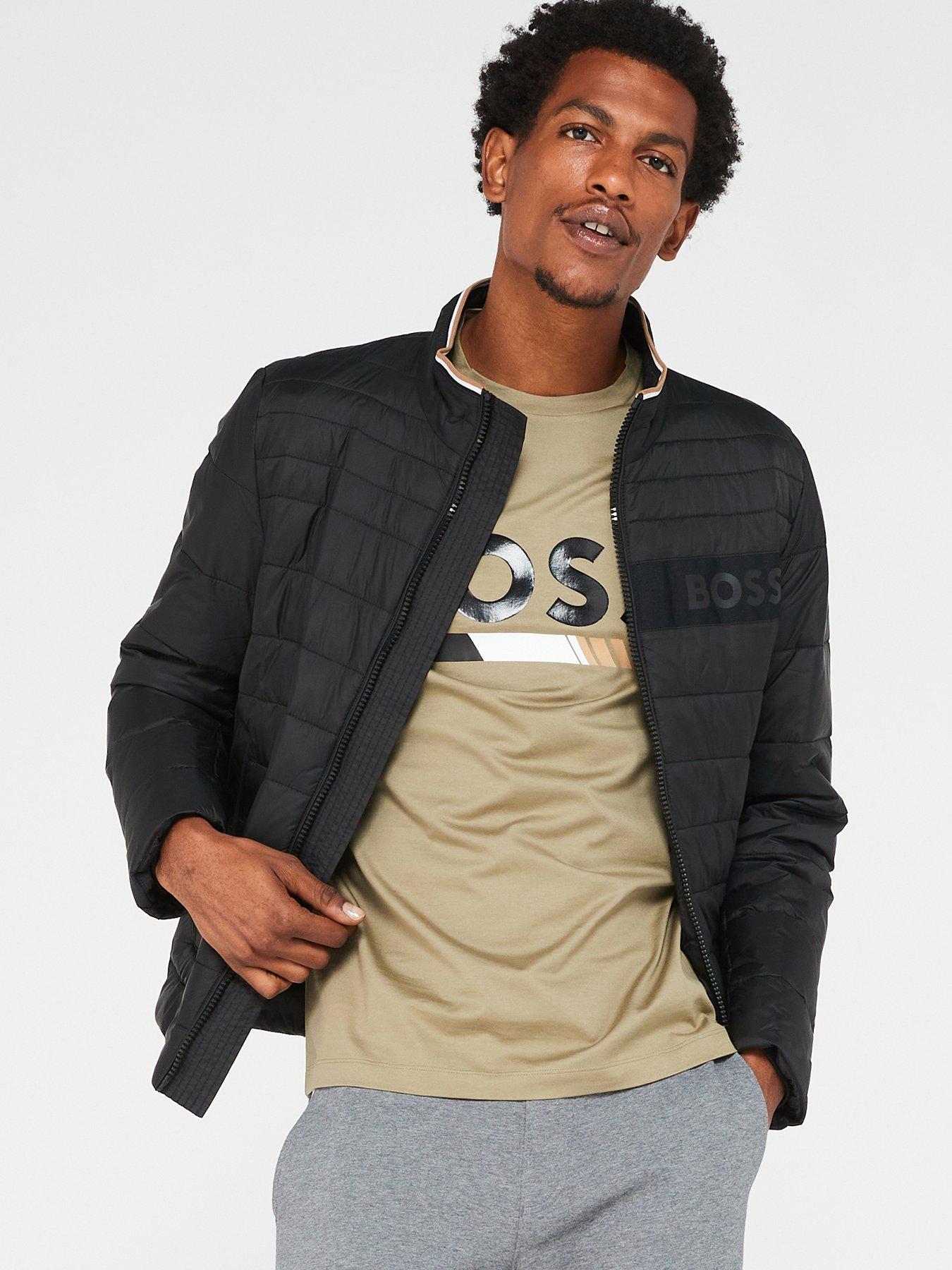 Boss store quilted jacket