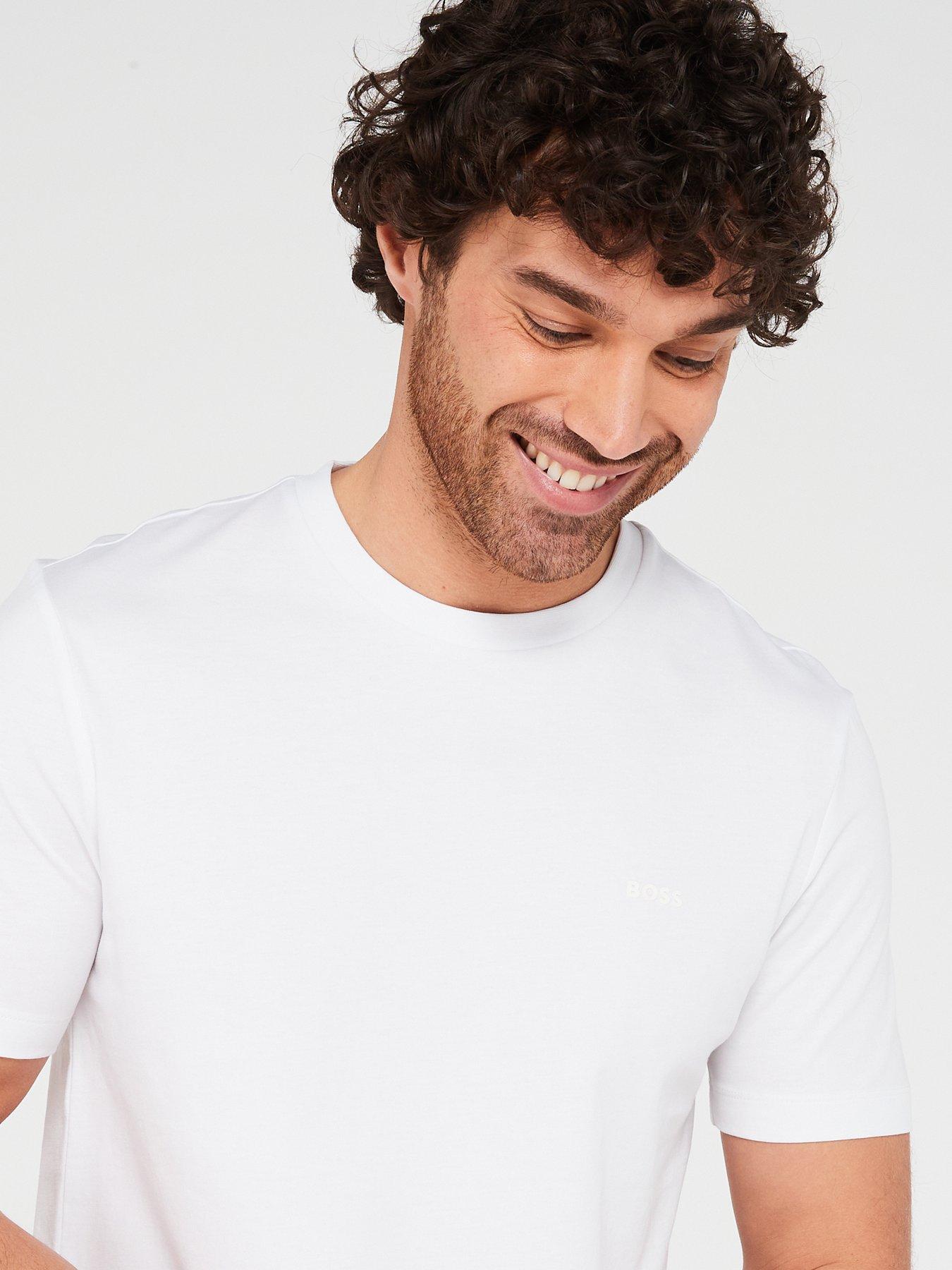 BOSS Thompson 01 Regular Fit T-Shirt White Very