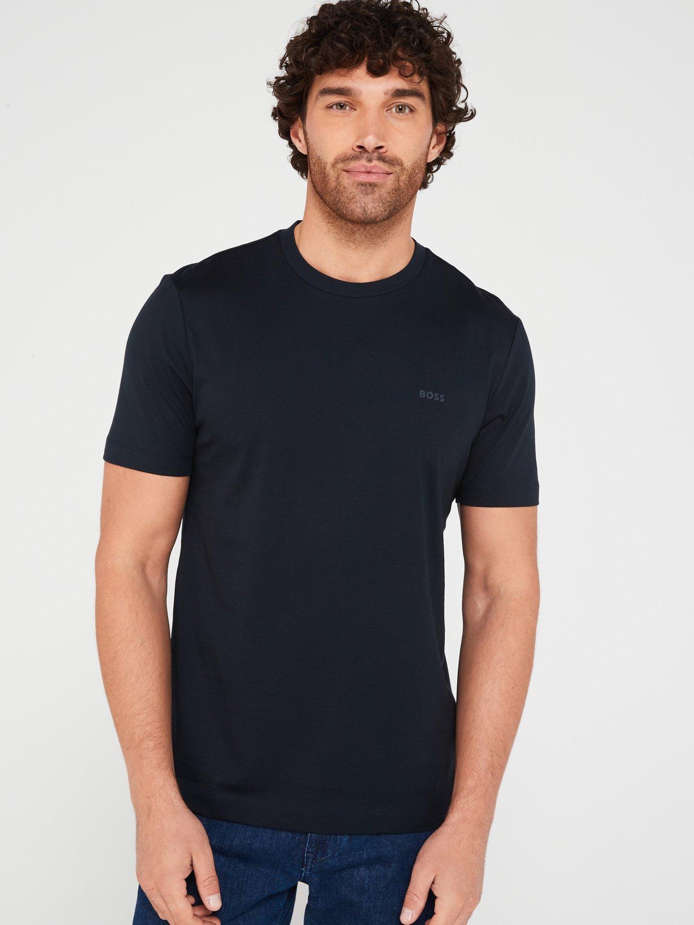BOSS Thompson 01 Regular Fit T-Shirt - Dark Blue