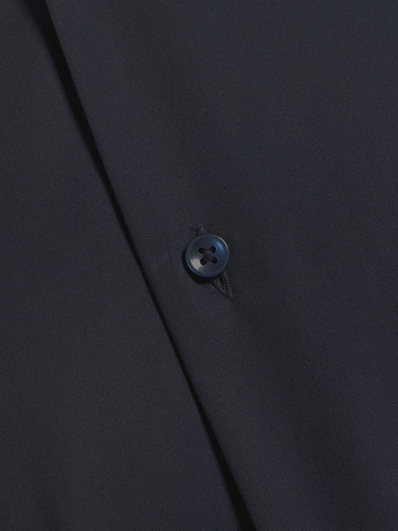 Image 5 of 5 of BOSS Kent Long Sleeve Shirt - Dark Blue