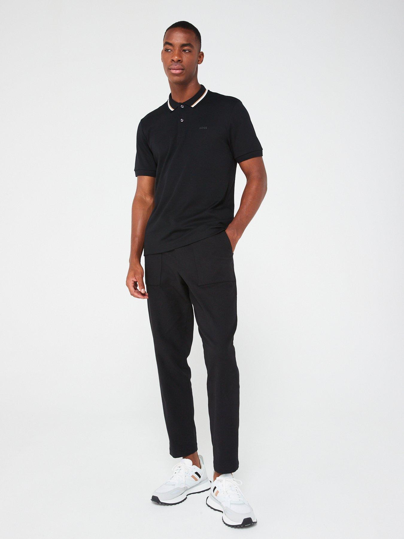 Image 3 of 4 of BOSS Penrose 38 Slim Fit Polo Shirt - Black