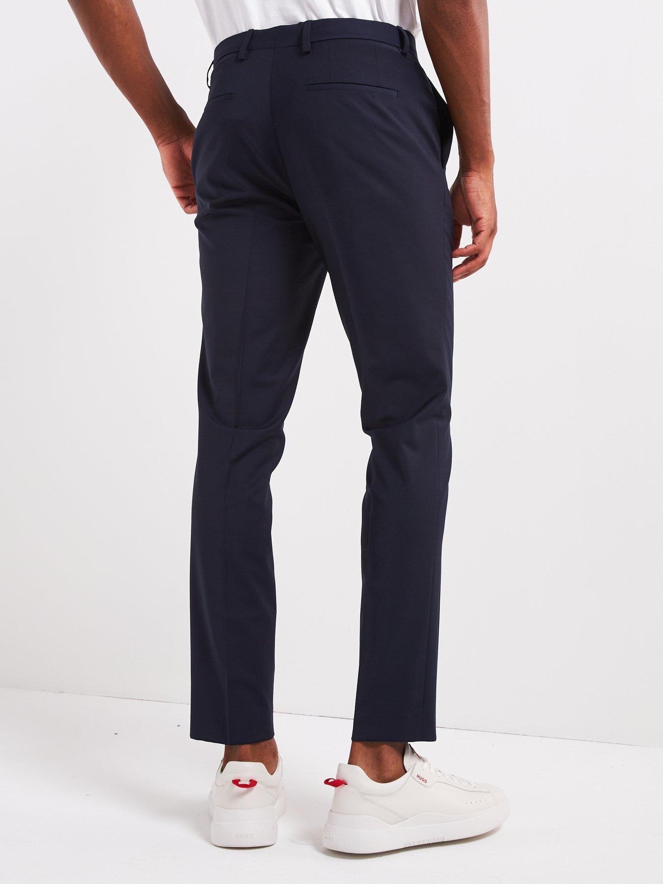 Image 2 of 4 of HUGO Getlin Formal Trousers - Dark Blue