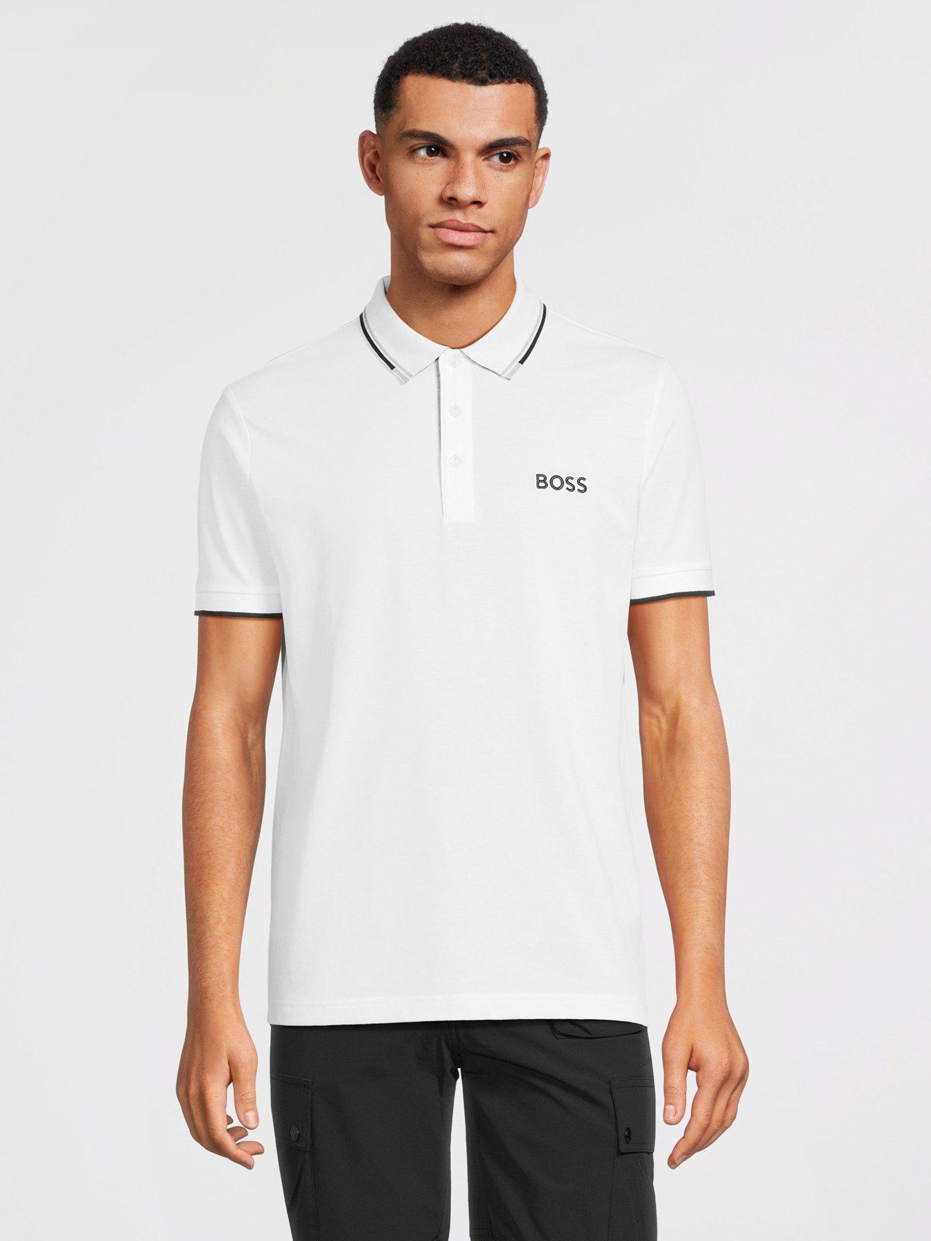 undefined Paddy Pro Logo Polo Shirt - White
