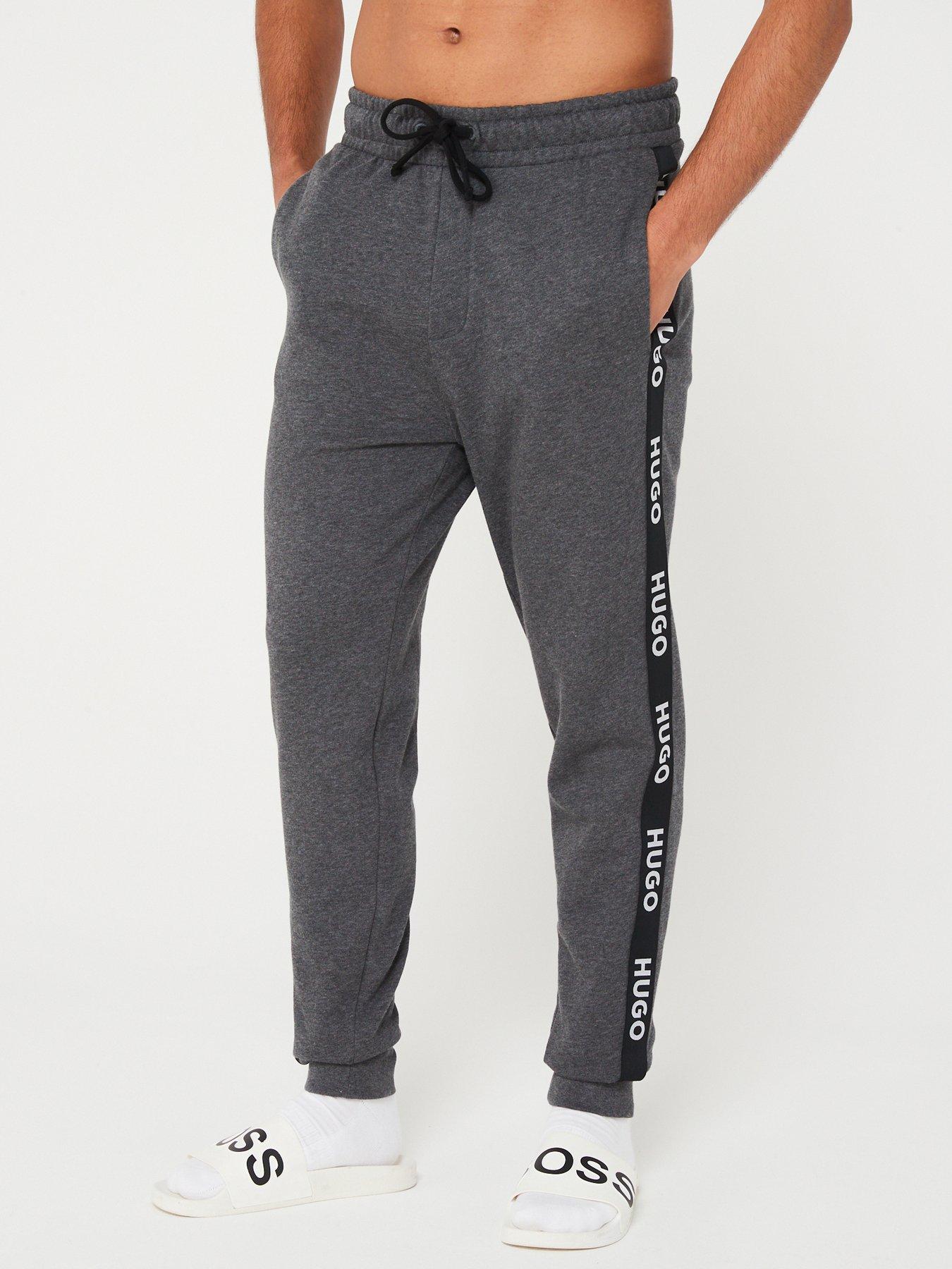 HUGO Bodywear Sporty Logo Lounge Pants Grey Very