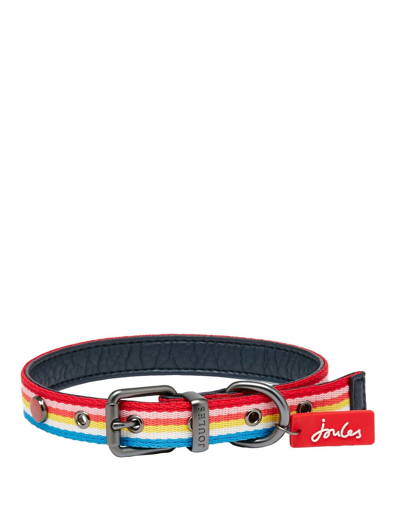 Rainbow Stripes Dog Collar