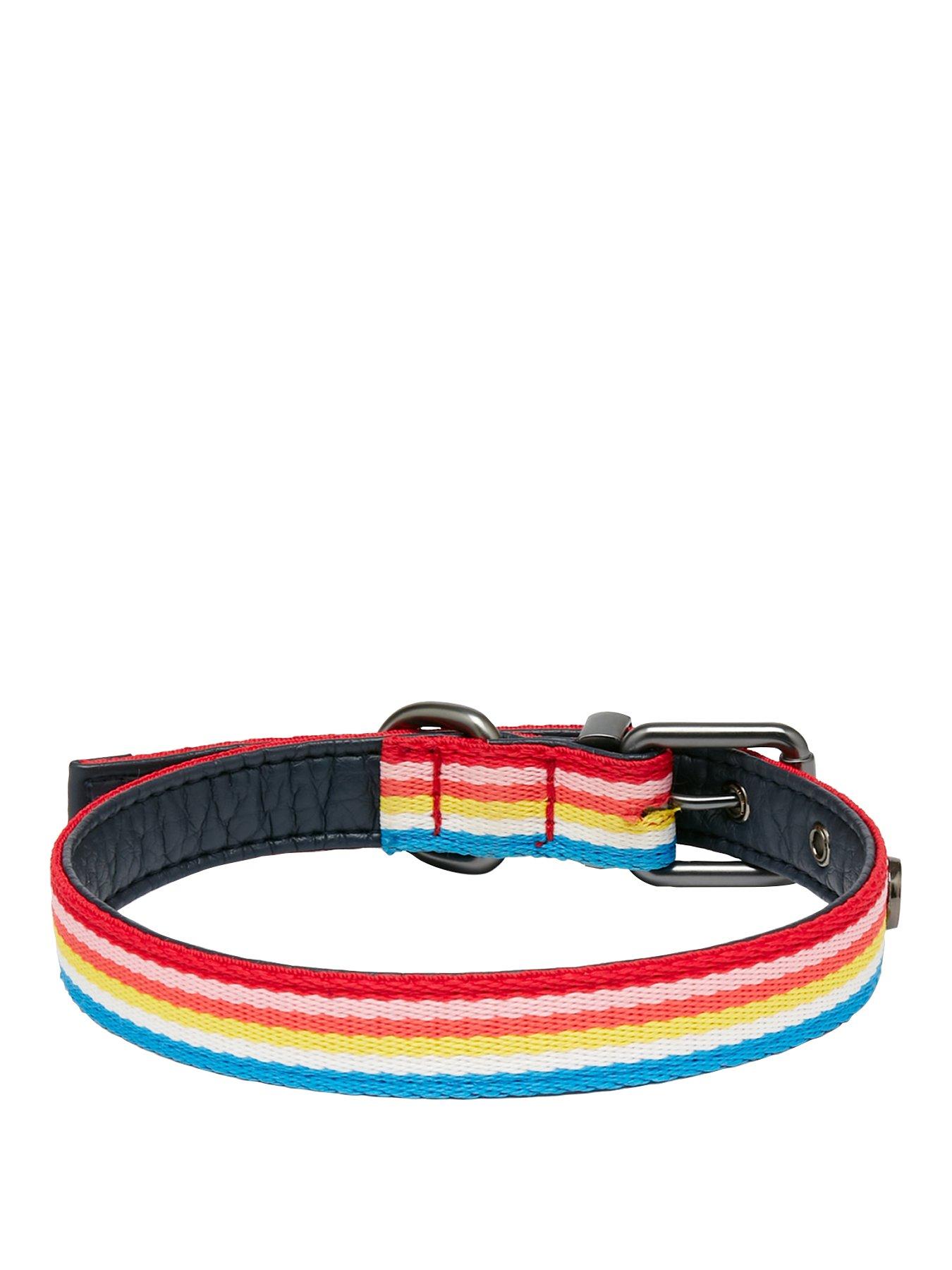 Striped 2024 dog collar