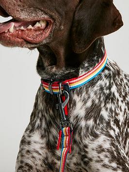 Product photograph of Joules Rainbow Stripe Dog L from very.co.uk